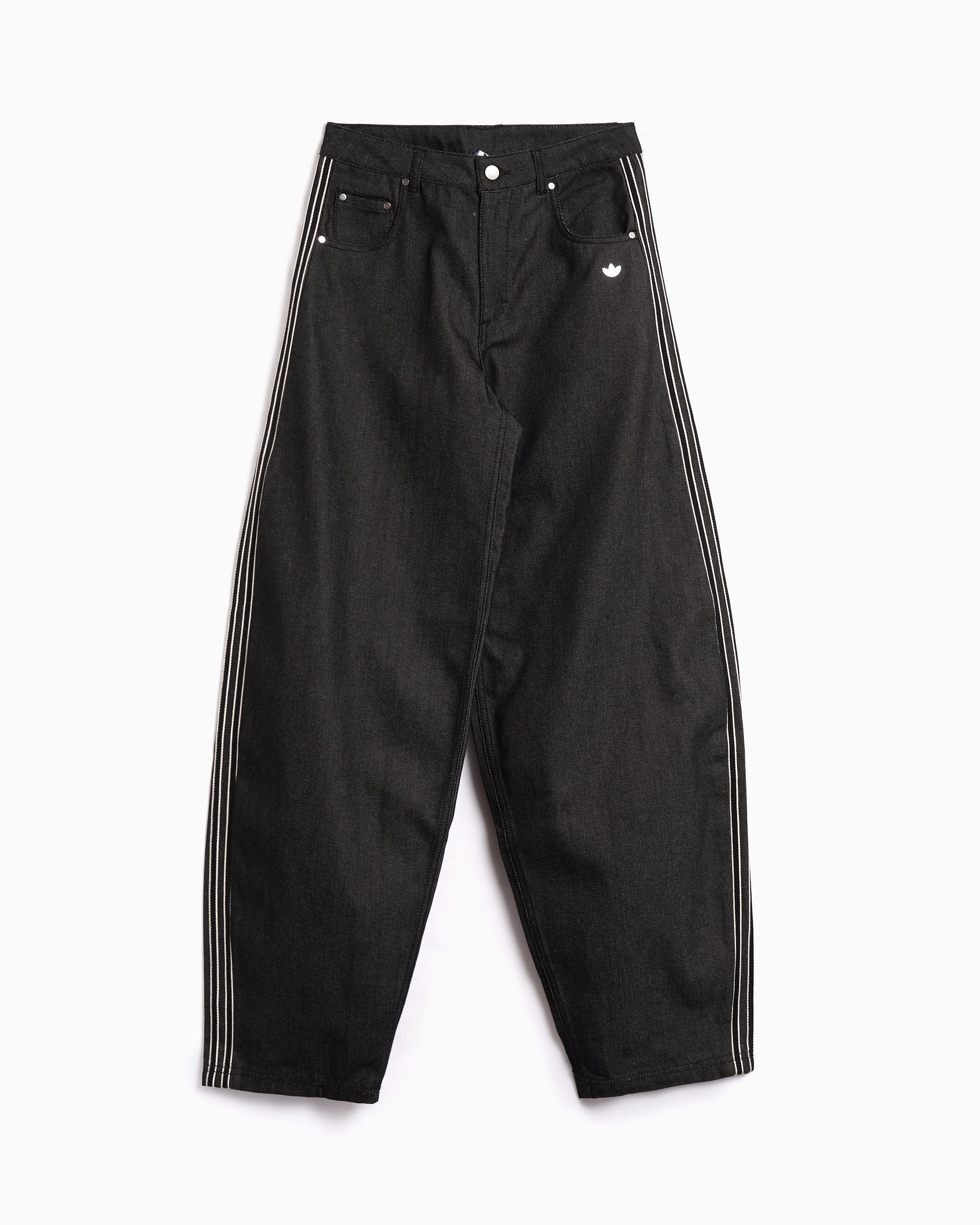 adidas Originals Relaxed Women's Jeans Black JV7773 | FOOTDISTRICT