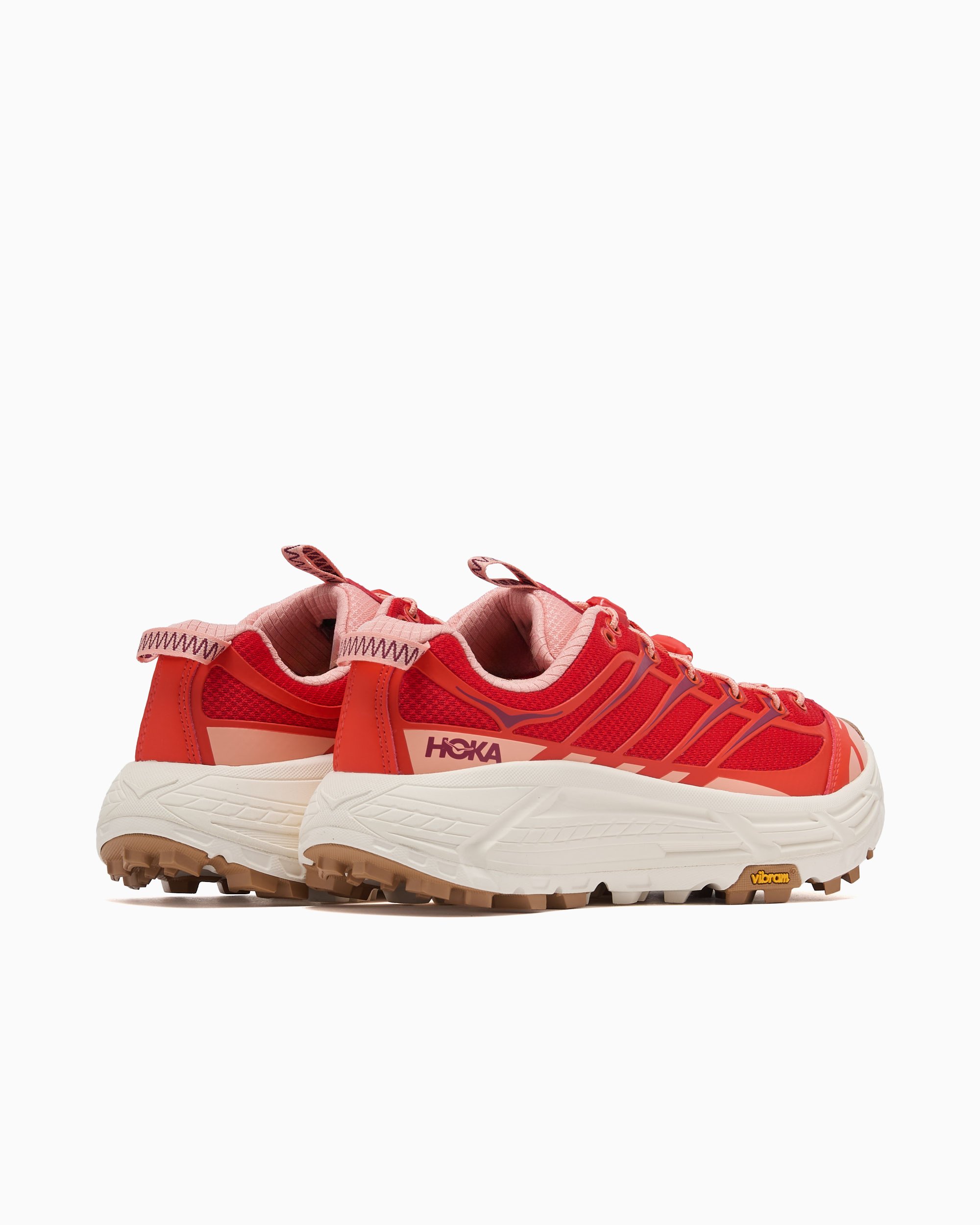 HOKA Mafate Three 2 Vibram Red 1141572-TVR | FOOTDISTRICT