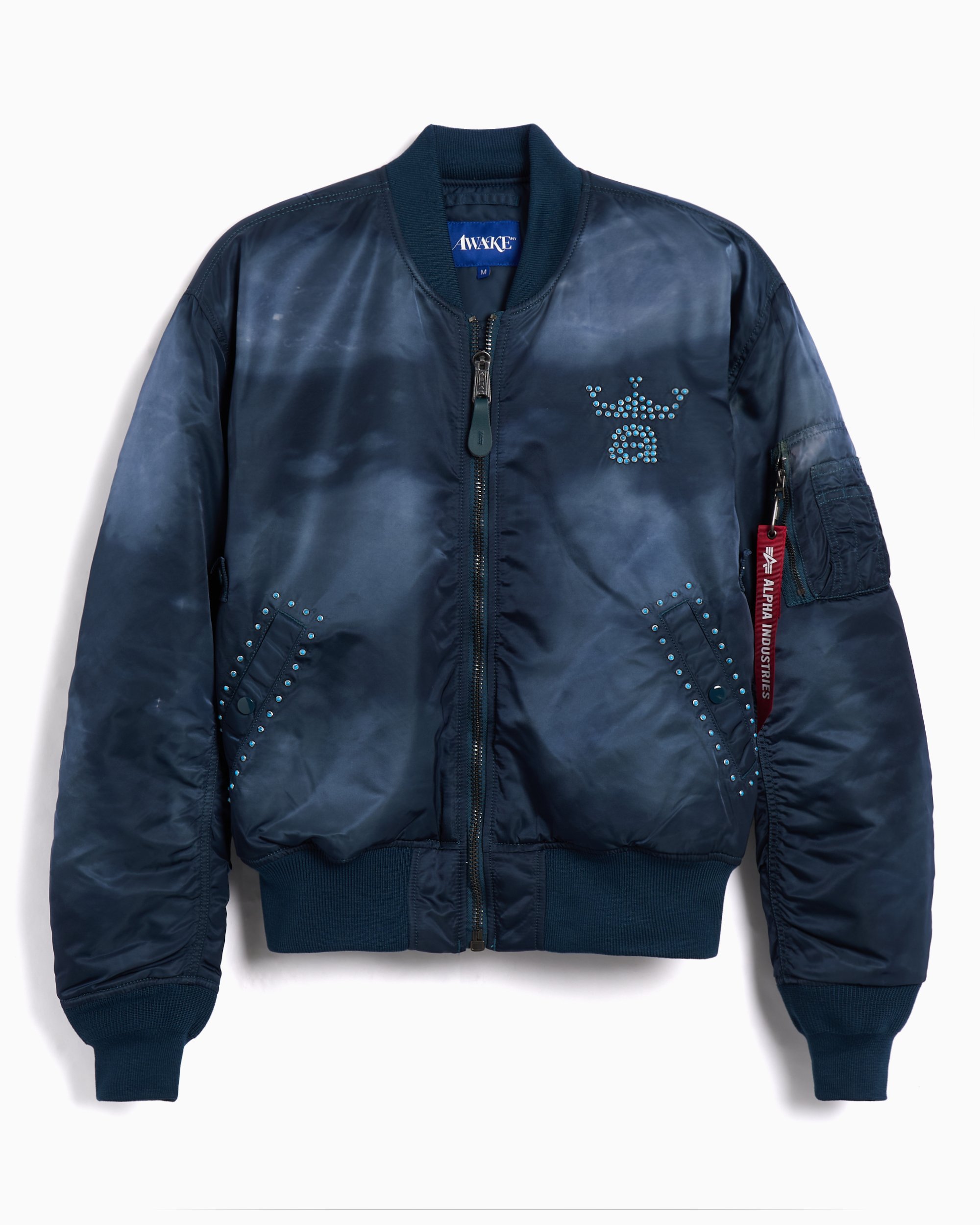 Awake NY x Alpha Industries MA-1 Men's Bomber Blue AWK-FW25