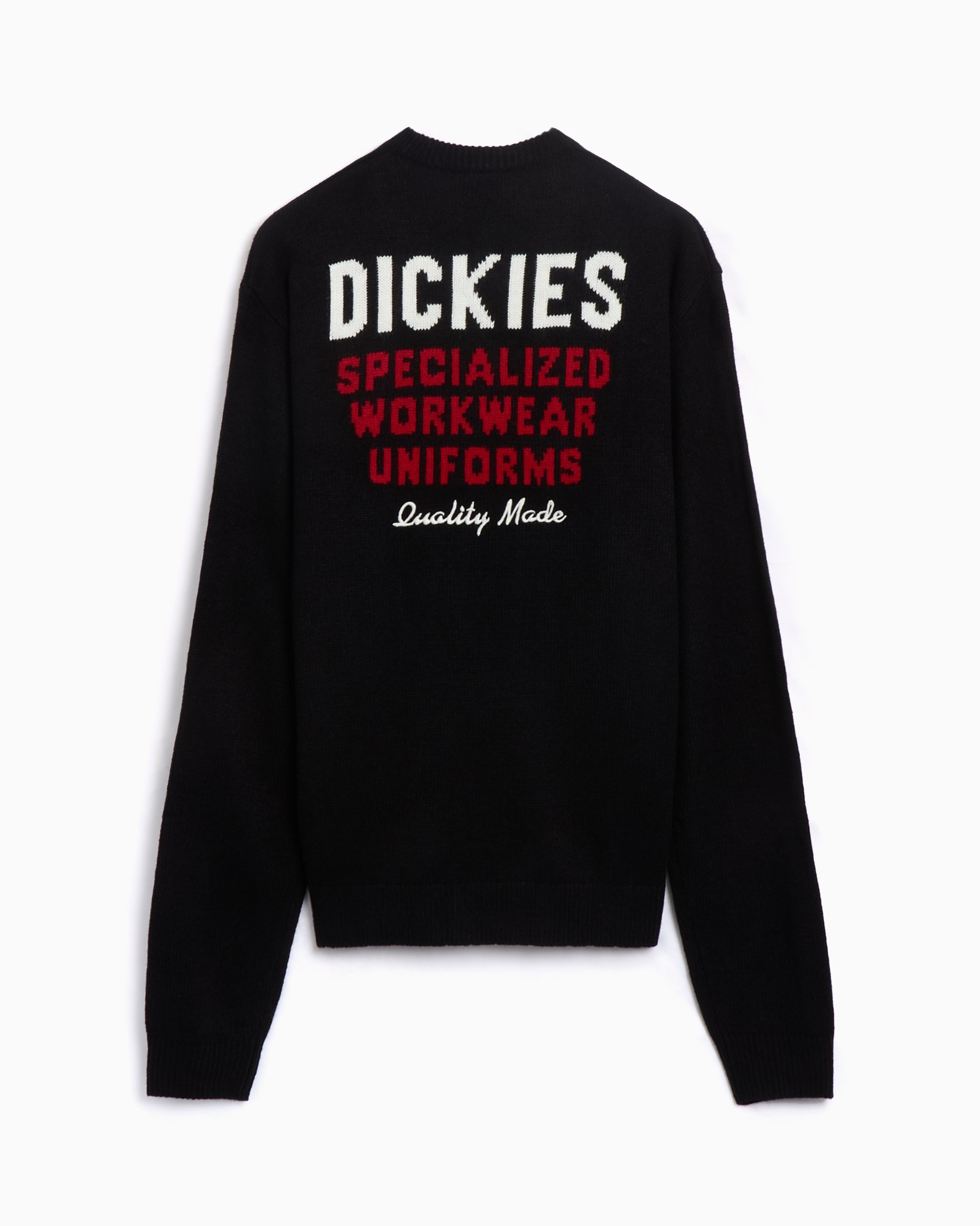 Dickies Uniform Workwear Men's Sweater Black DK0A4Z7BBLK1 Dickies Uniform Workwear Men's Sweater Black DK0A4Z7BBLK1