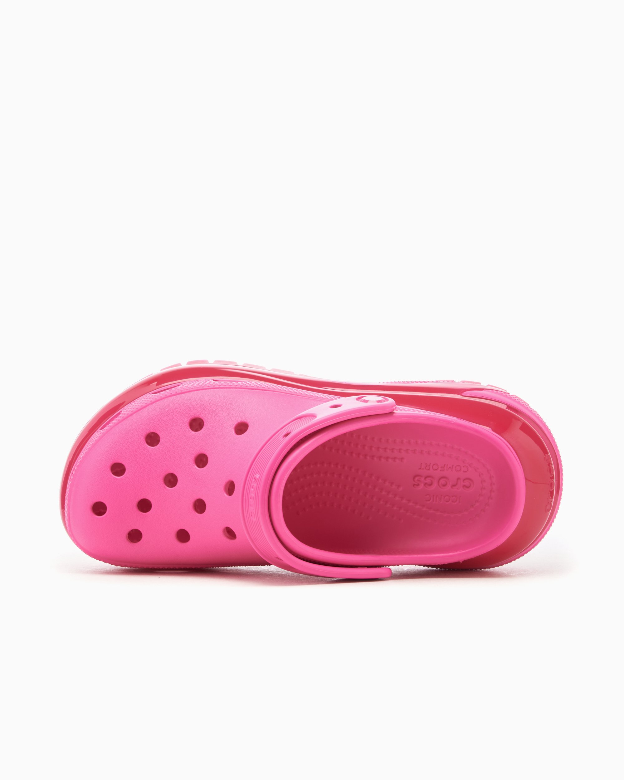Crocs mega crush triple strap sandals in pink