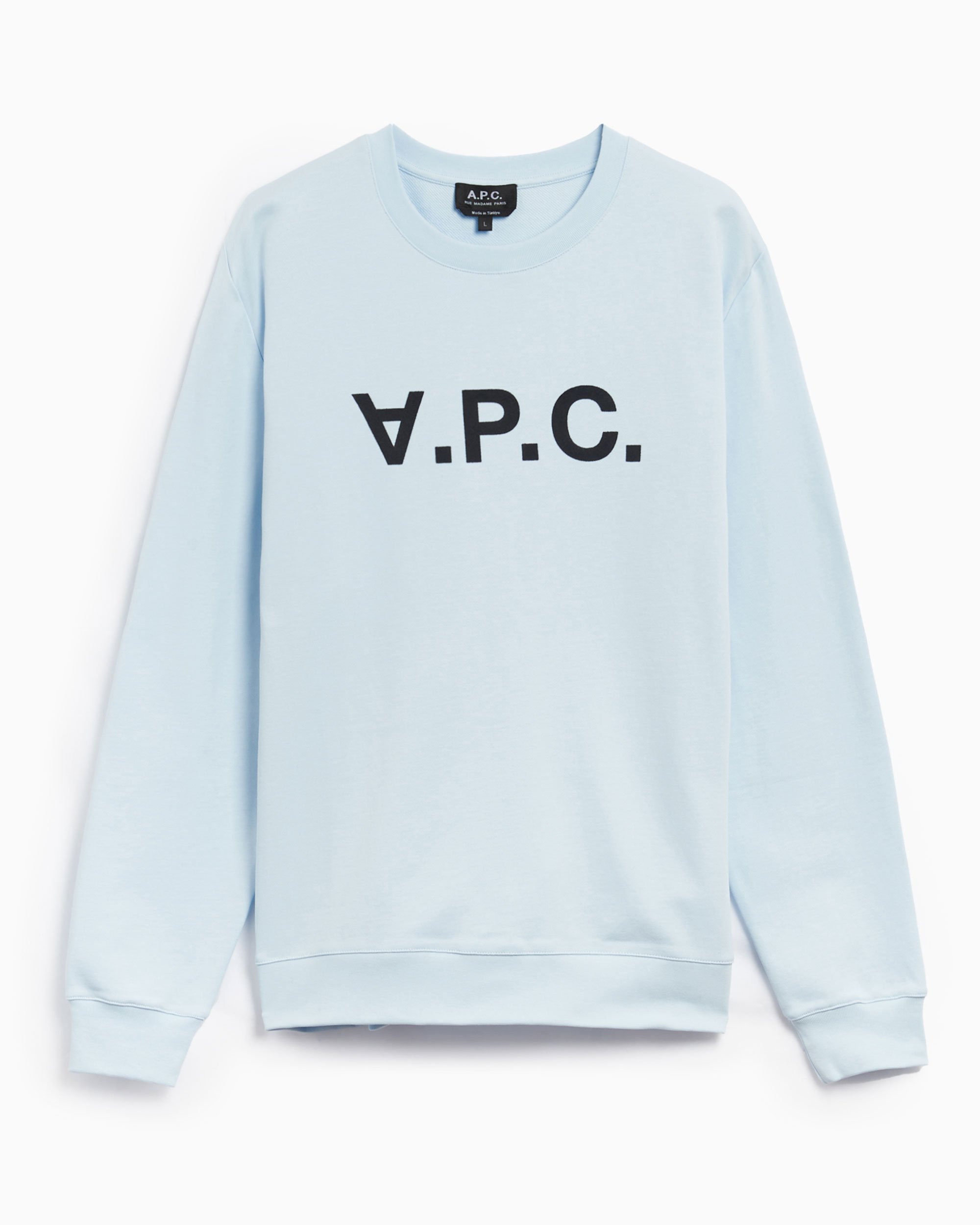 A.P.C. VPC Men s Sweatshirt Blau COFAX H27378 IAB FOOTDISTRICT