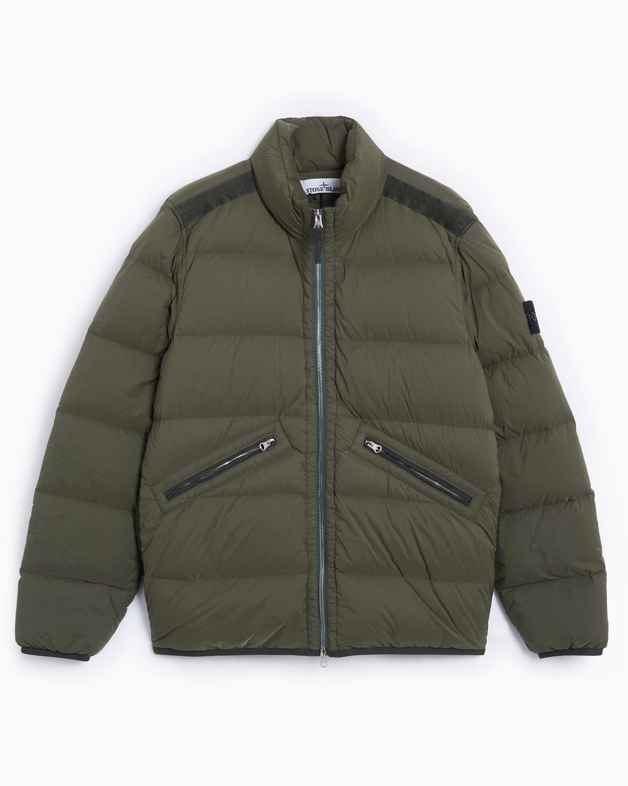Stone Island Men's Jacket Verde 811543028-V0059 | FOOTDISTRICT