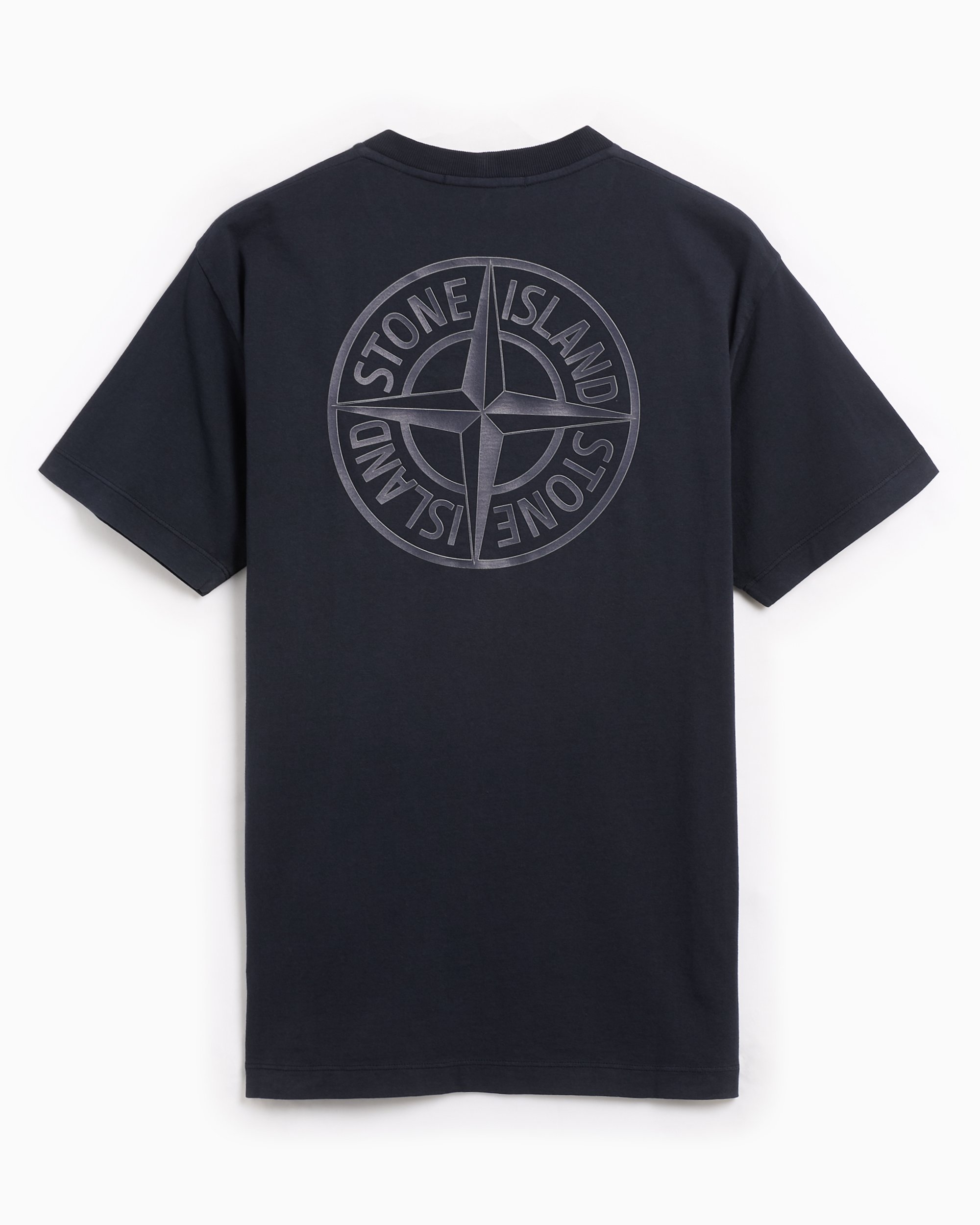 Stone Island Logo Men s T Shirt Blue 81152NS81 V0020 FOOTDISTRICT