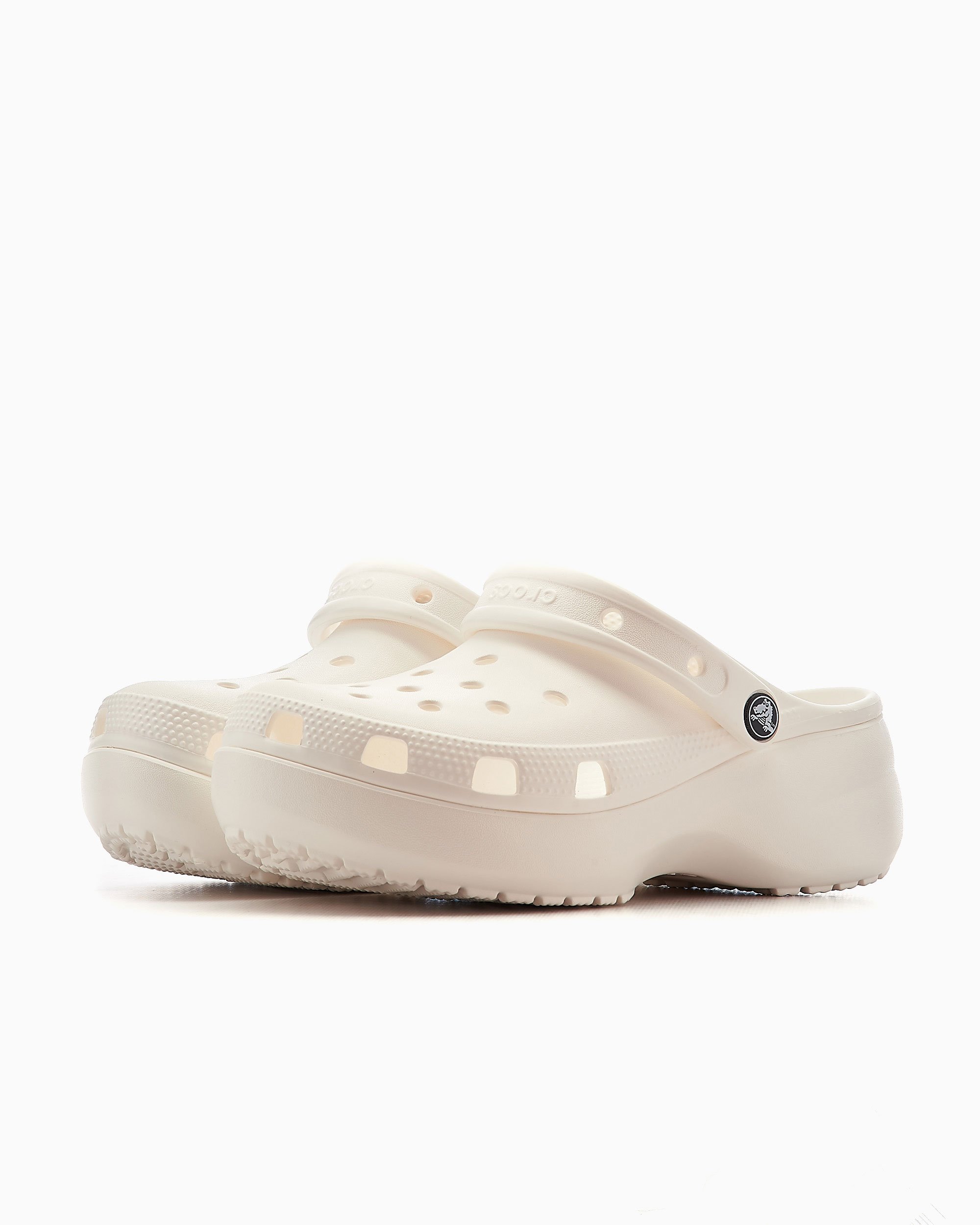 Crocs Women s Classic Platform Clog White 206750 100B Buy Online