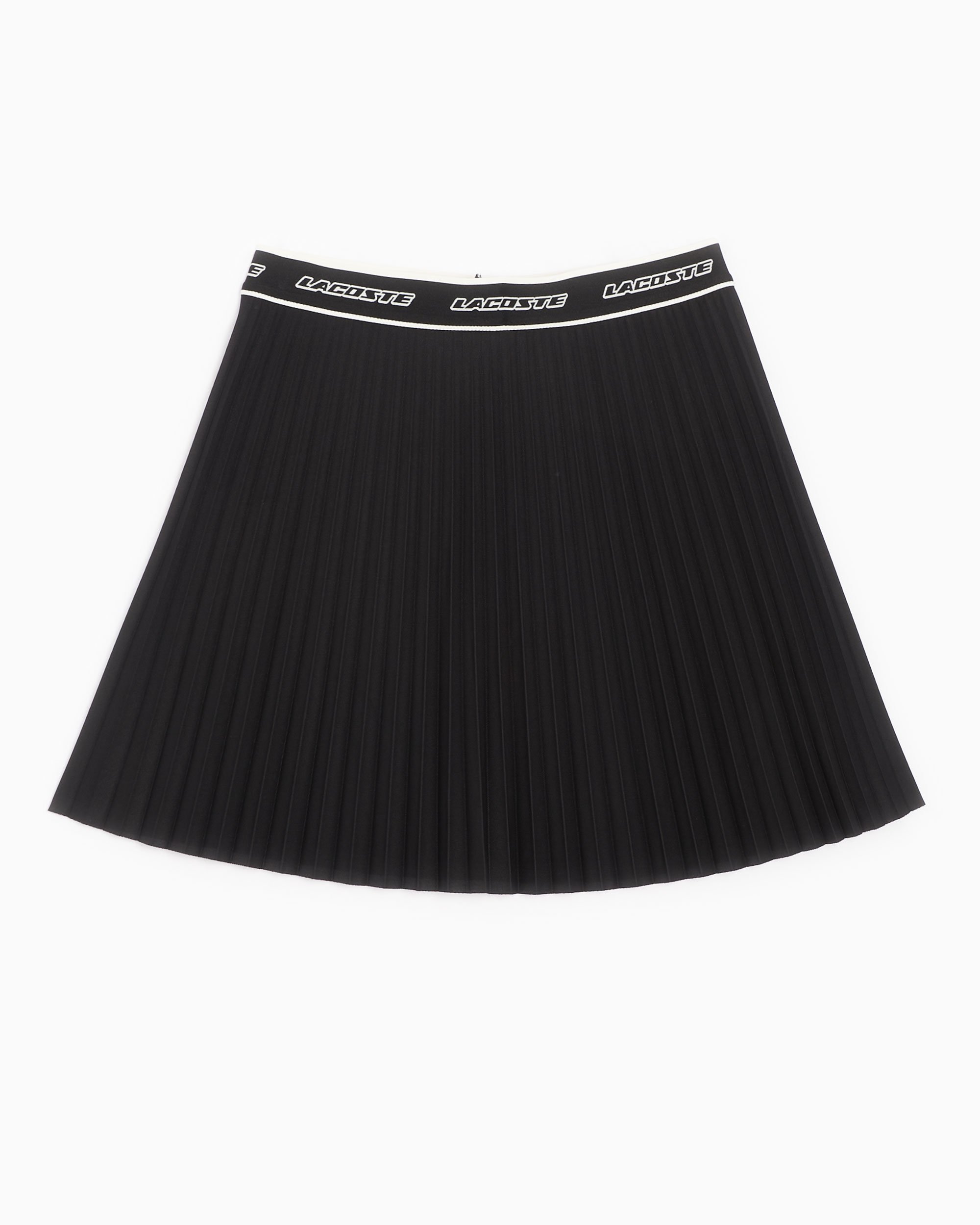 ★LACOSTE★ Women's ripstop skirt black JF718E-55G031 Lacoste Women's Plisee Skirt Women's Skirt Black JF4342-00