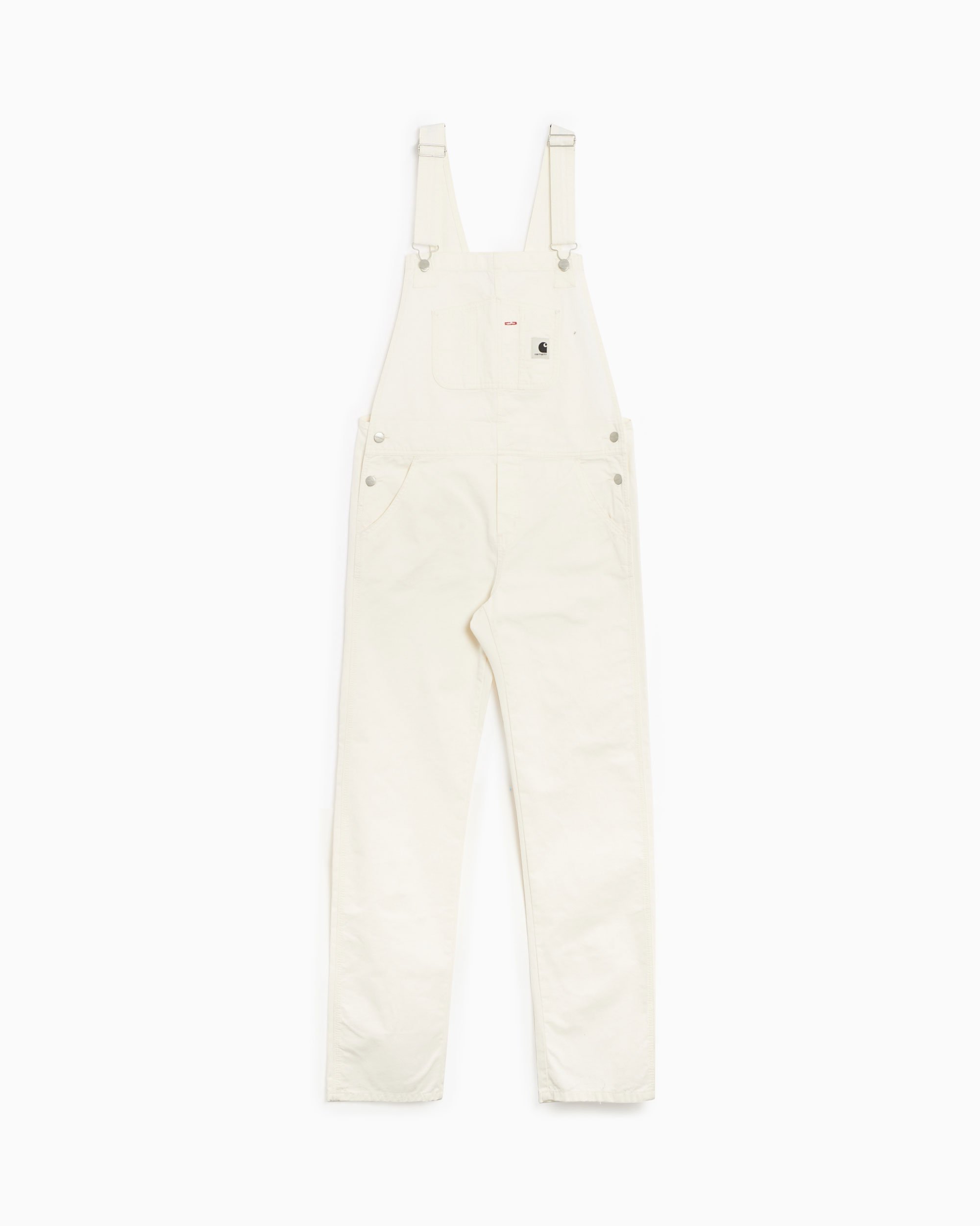 Carhartt BIB OVERALL ホワイト 32×32 Carhartt WIP Bib Women's Straight Overall White I026561