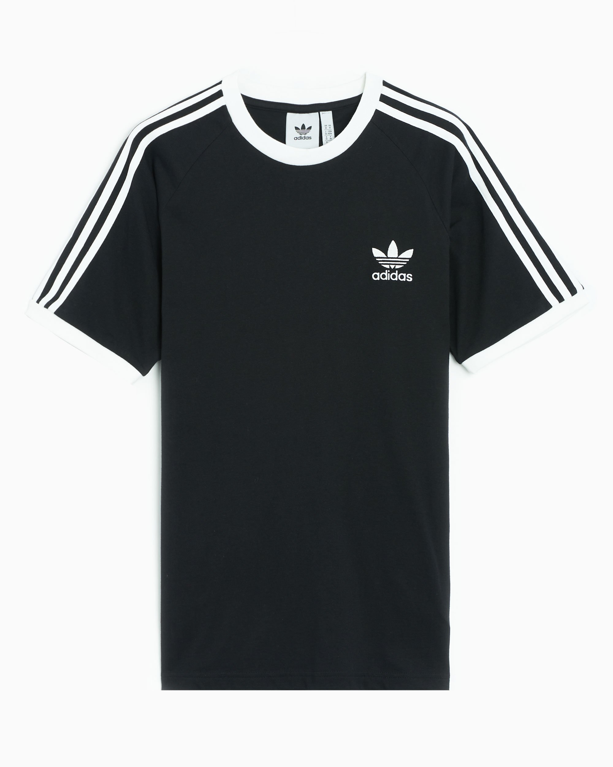 adidas Originals 3 Stripes Men\'s FOOTDISTRICT at Black IA4845| Buy Online T-Shirt