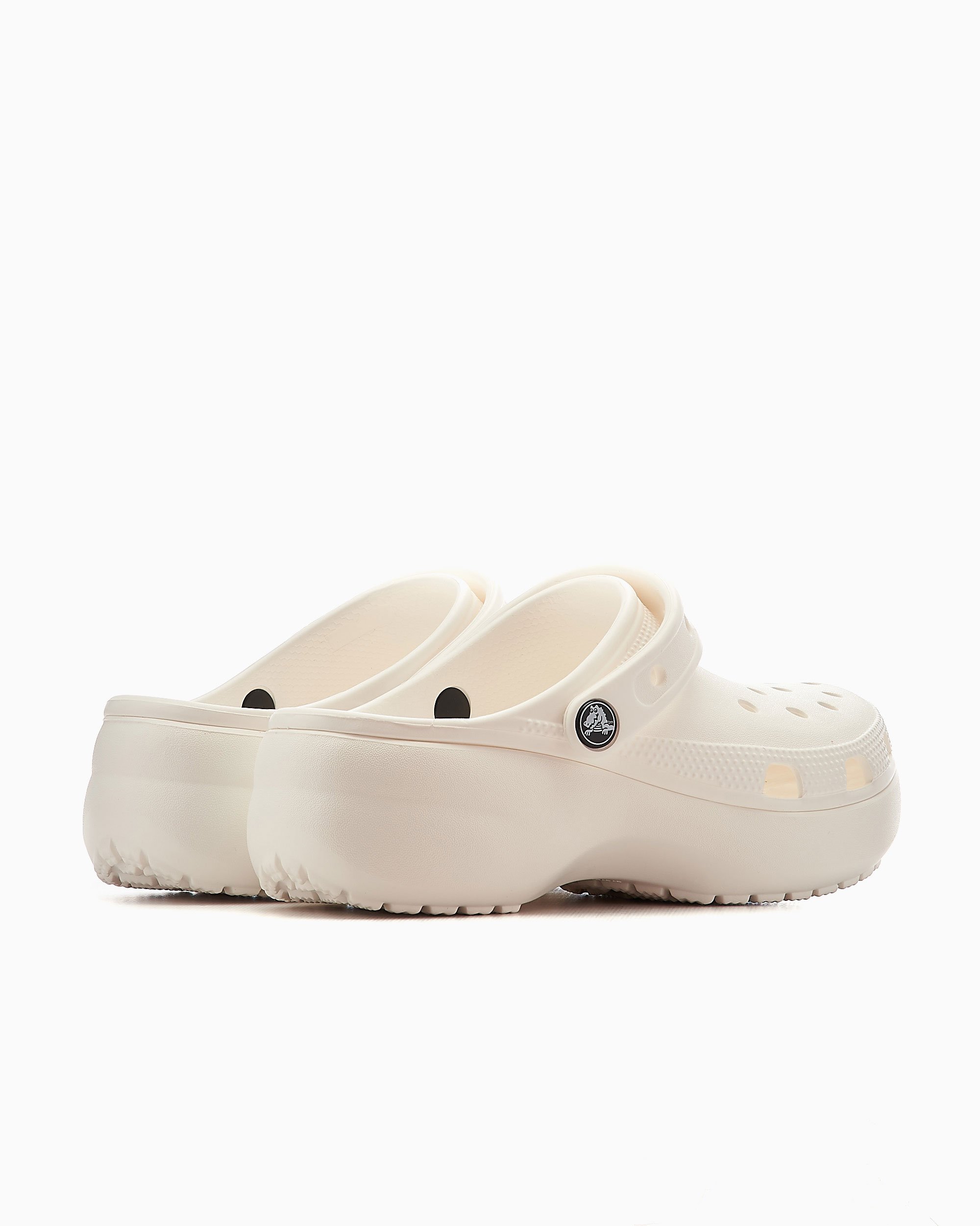 Crocs Women s Classic Platform Clog White 206750 100B FOOTDISTRICT