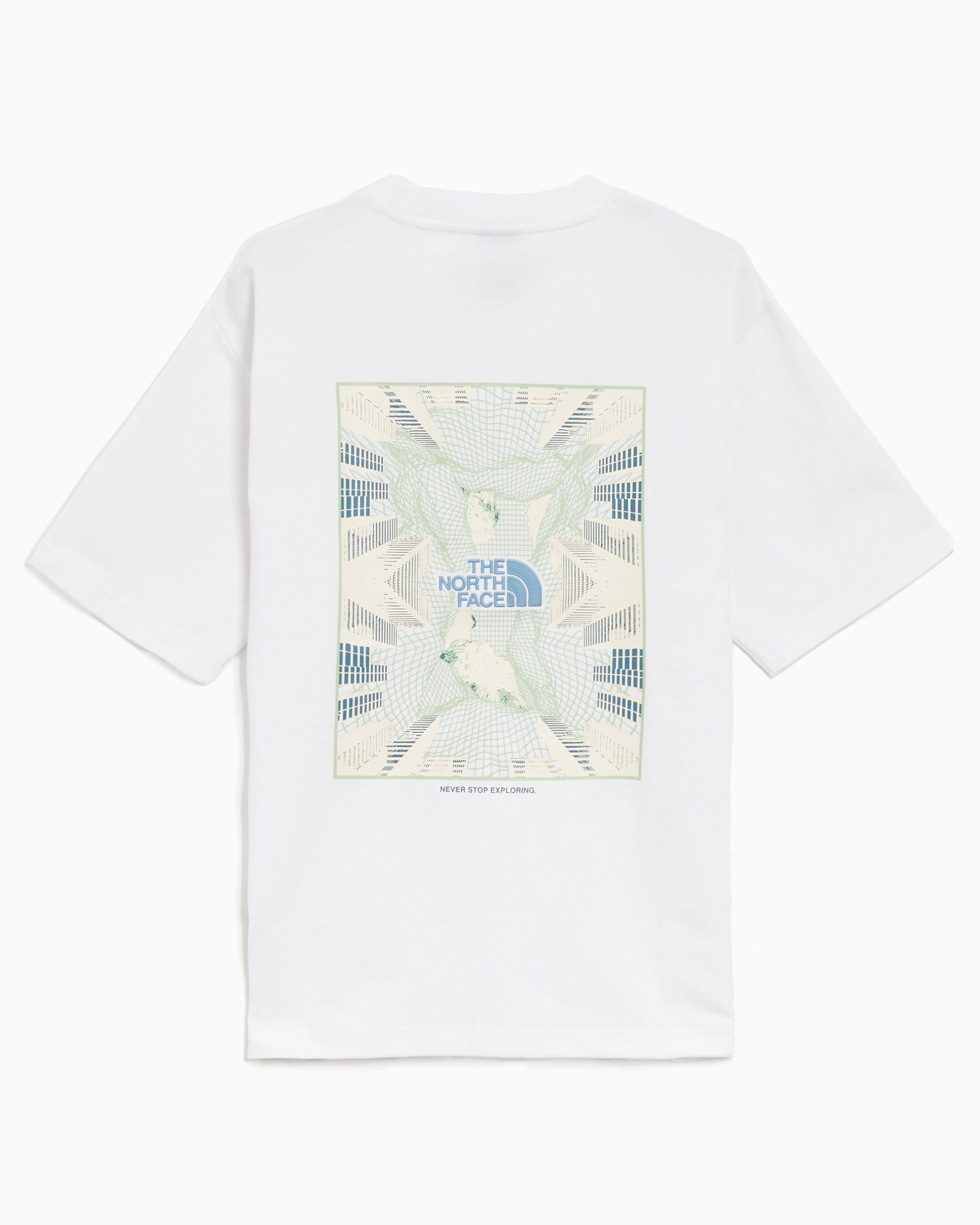 The North Face City Men s Graphic T Shirt White NF0A8A8DFN41 FOOTDISTRICT