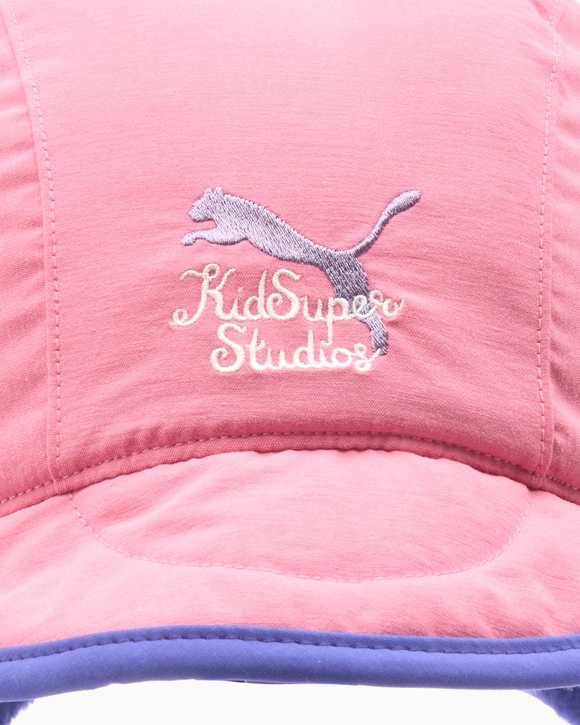 Puma x KIDSUPER Unisex Trapper Cap Pink 025828-02 | FOOTDISTRICT