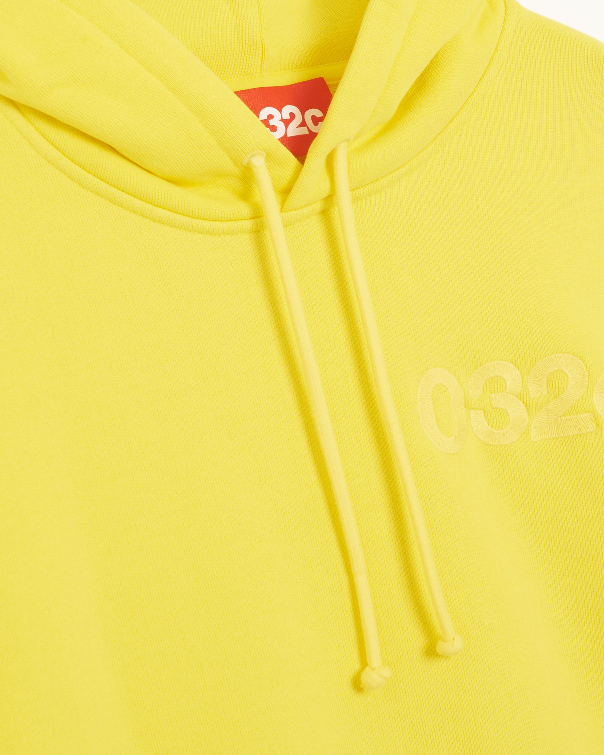 032c Dram Men s Oversized Hoodie Yellow FW22 C 2041 FOOTDISTRICT