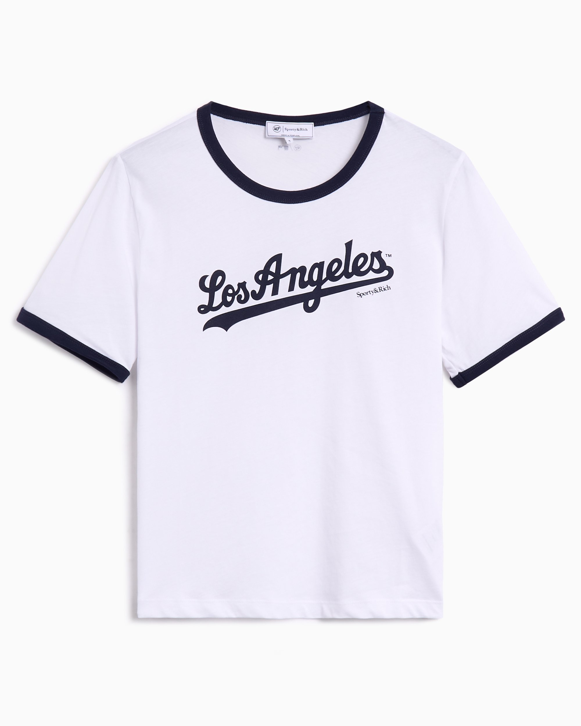 2025年冬【法人向けお歳暮】 Sporty White T-Shirt Women's LA Dodgers Rich & トップス