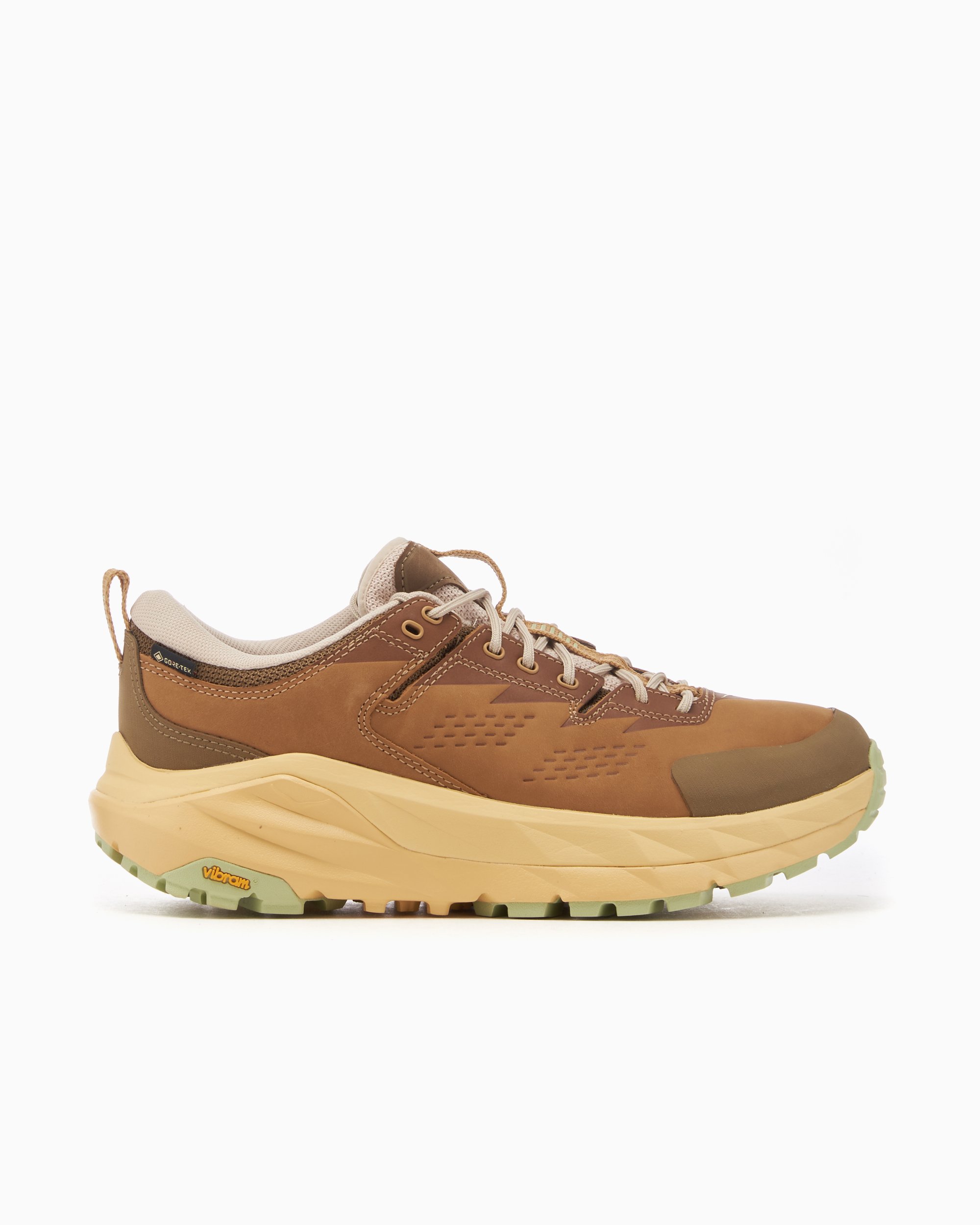 HOKA Kaha Low Gore-Tex TP Vibram Braun 1150913-WSH | FOOTDISTRICT