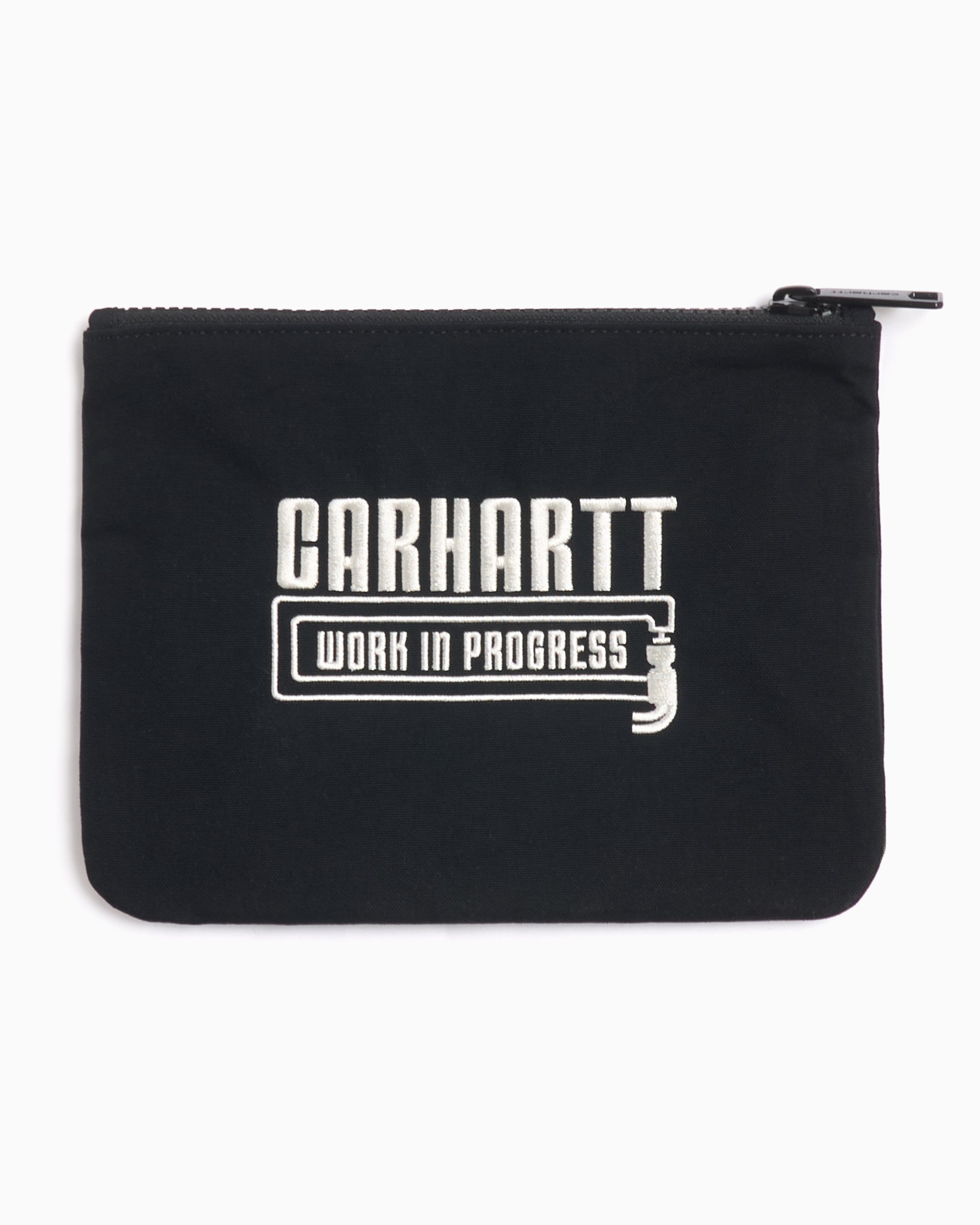 Carhartt WIP Industry Zip Wallet Black I034355-89XX | FOOTDISTRICT