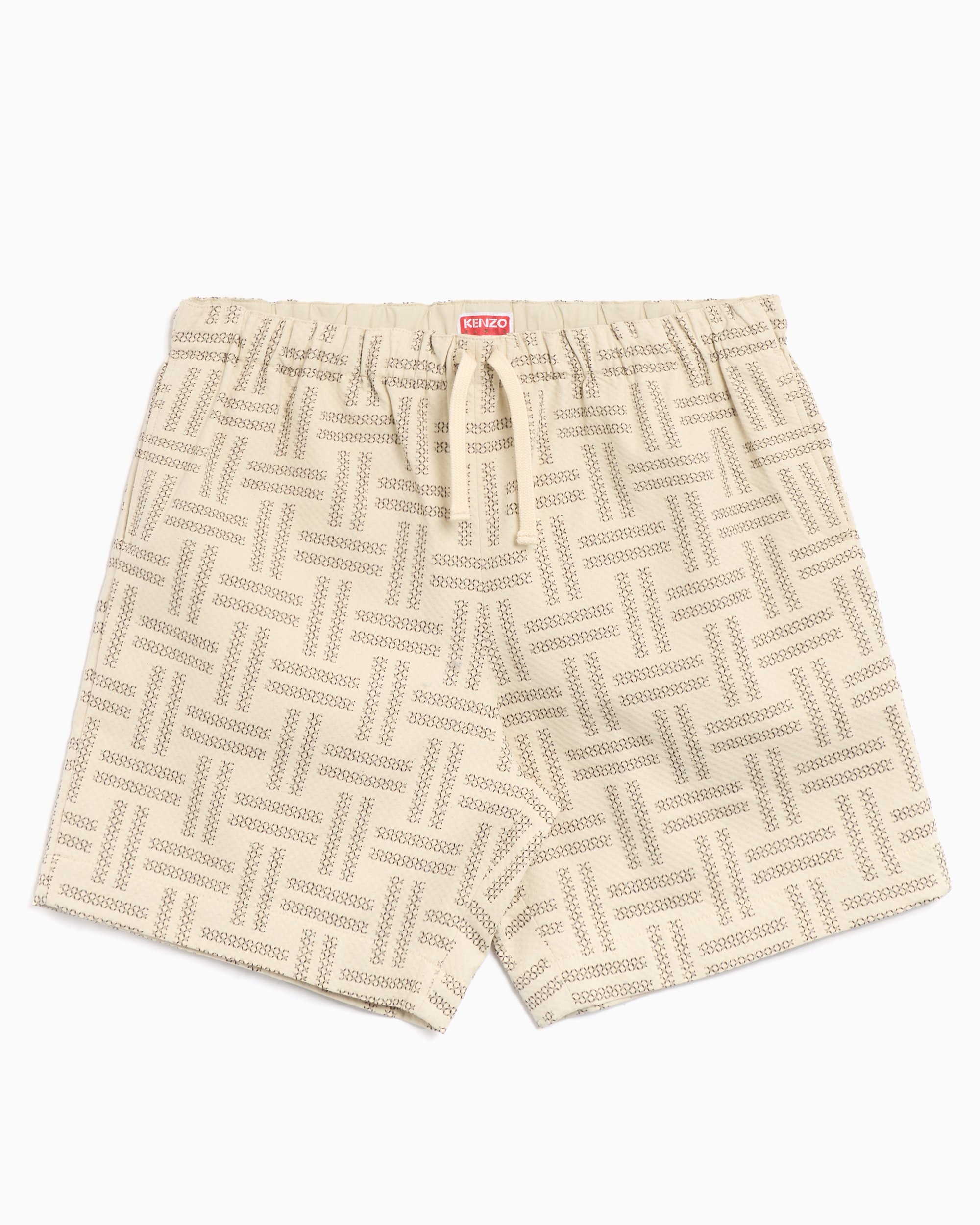 ショートパンツ KENZO SS25 (FF52SH0779FI 99) Boke Flower 2.0' short in technical cotton | Women's | KENZO