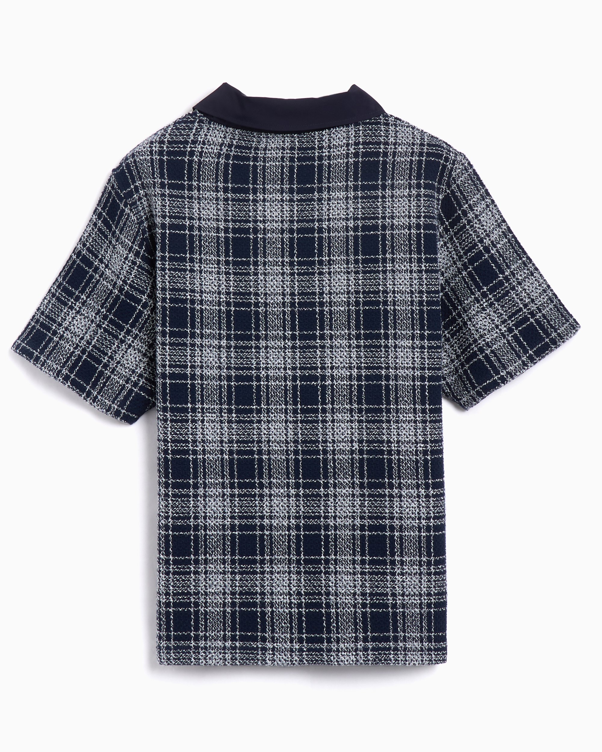 Arte Antwerp Square Collar Men's T-Shirt Blue SS25-179T