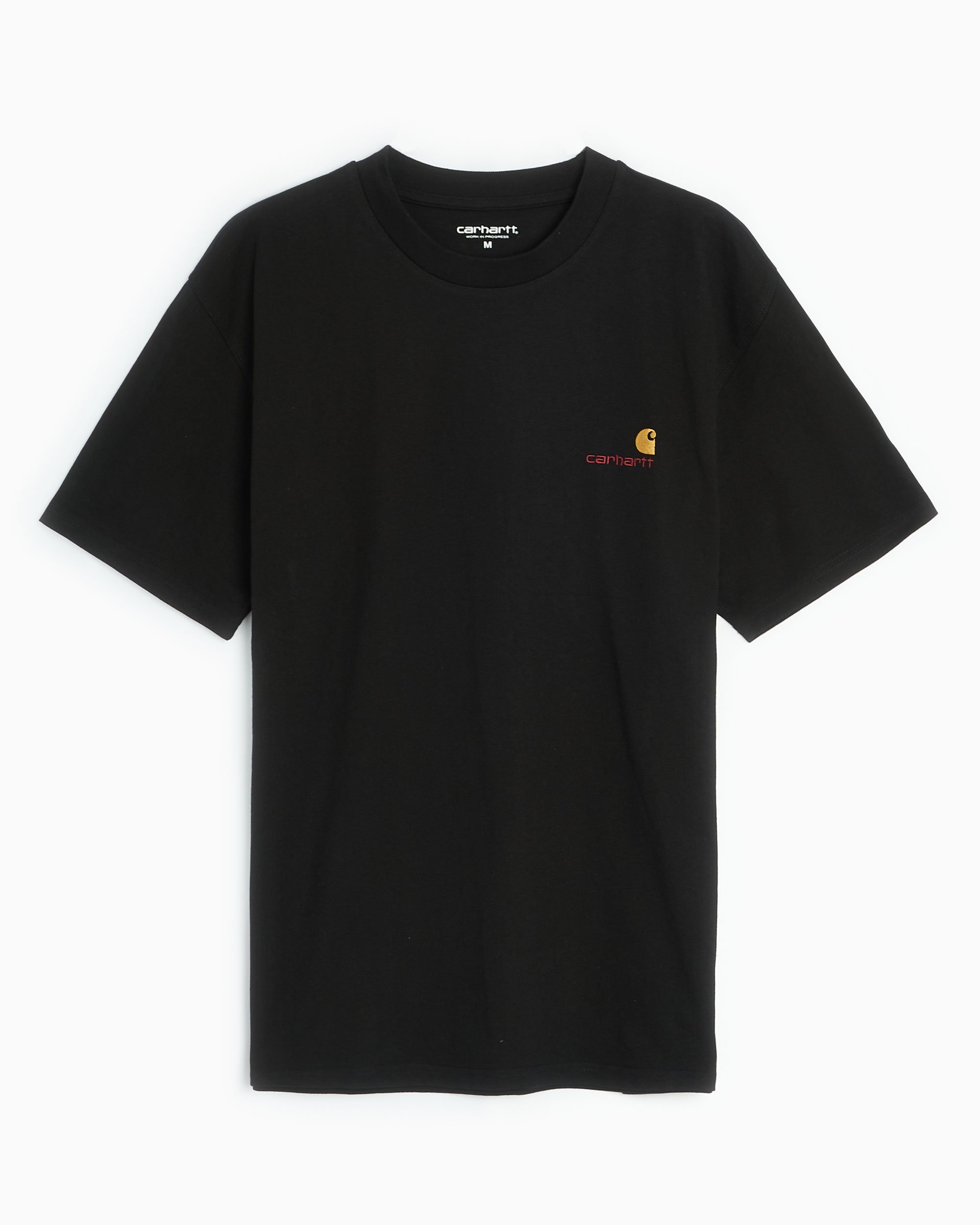 Carhartt WIP American Script Unisex T-Shirt Black I029956