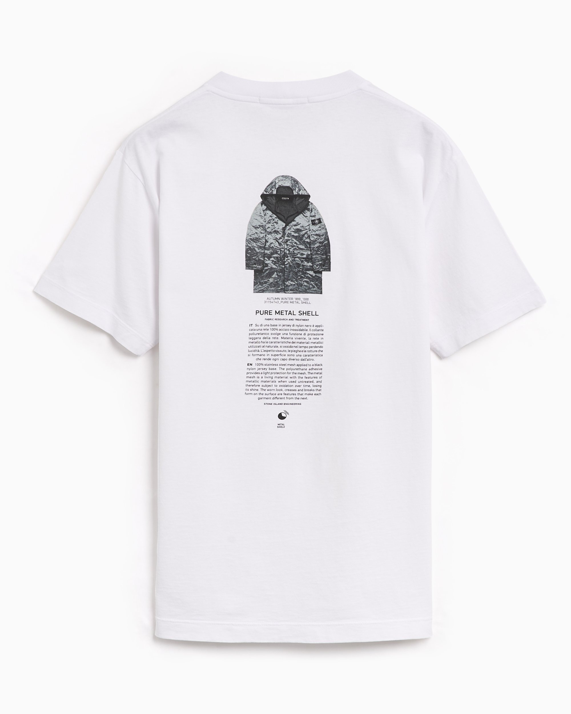 Supreme x stone island tee discount