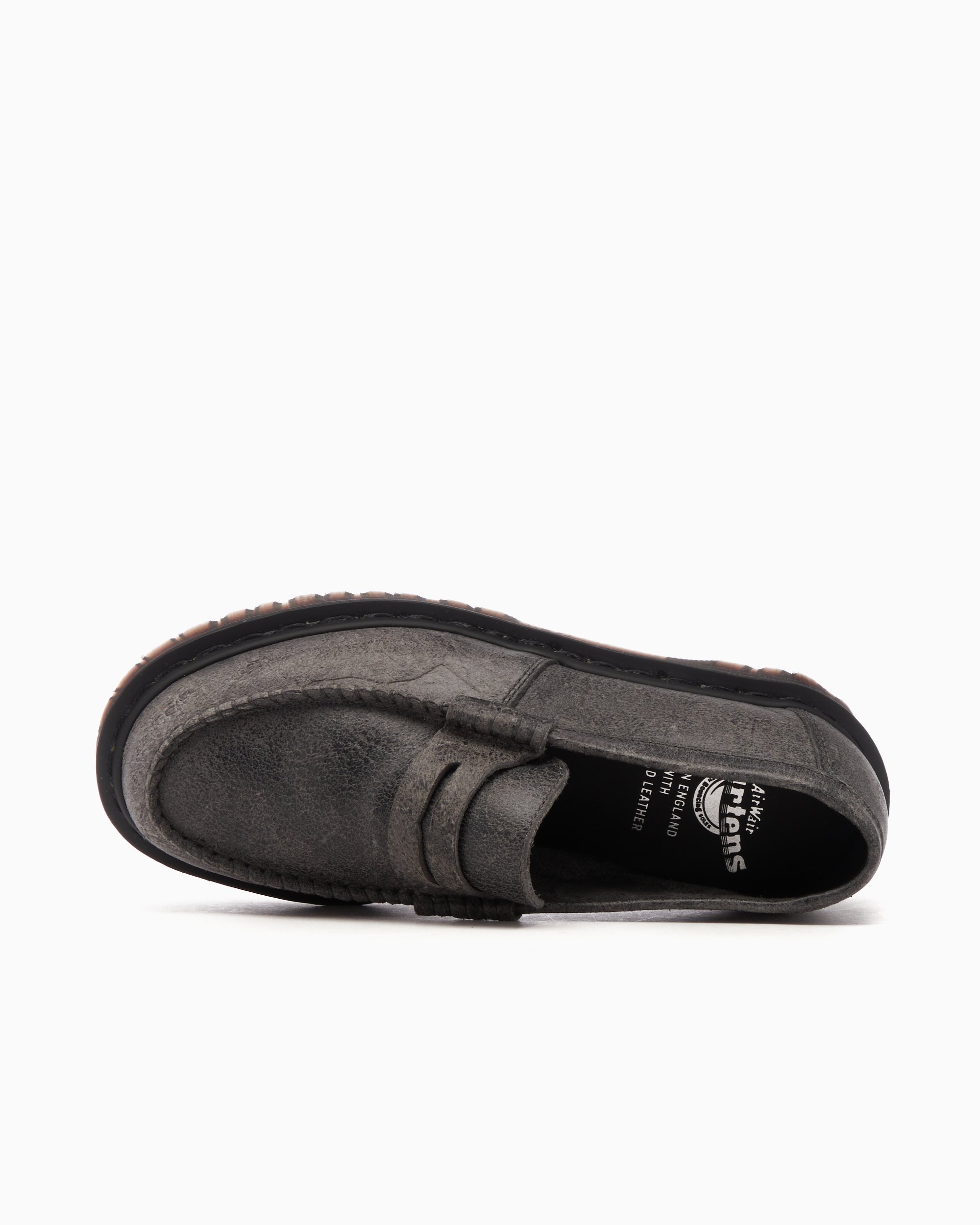 Dr. Martens Penton Bex Crazy Pull Up Loafers Gris 31013053