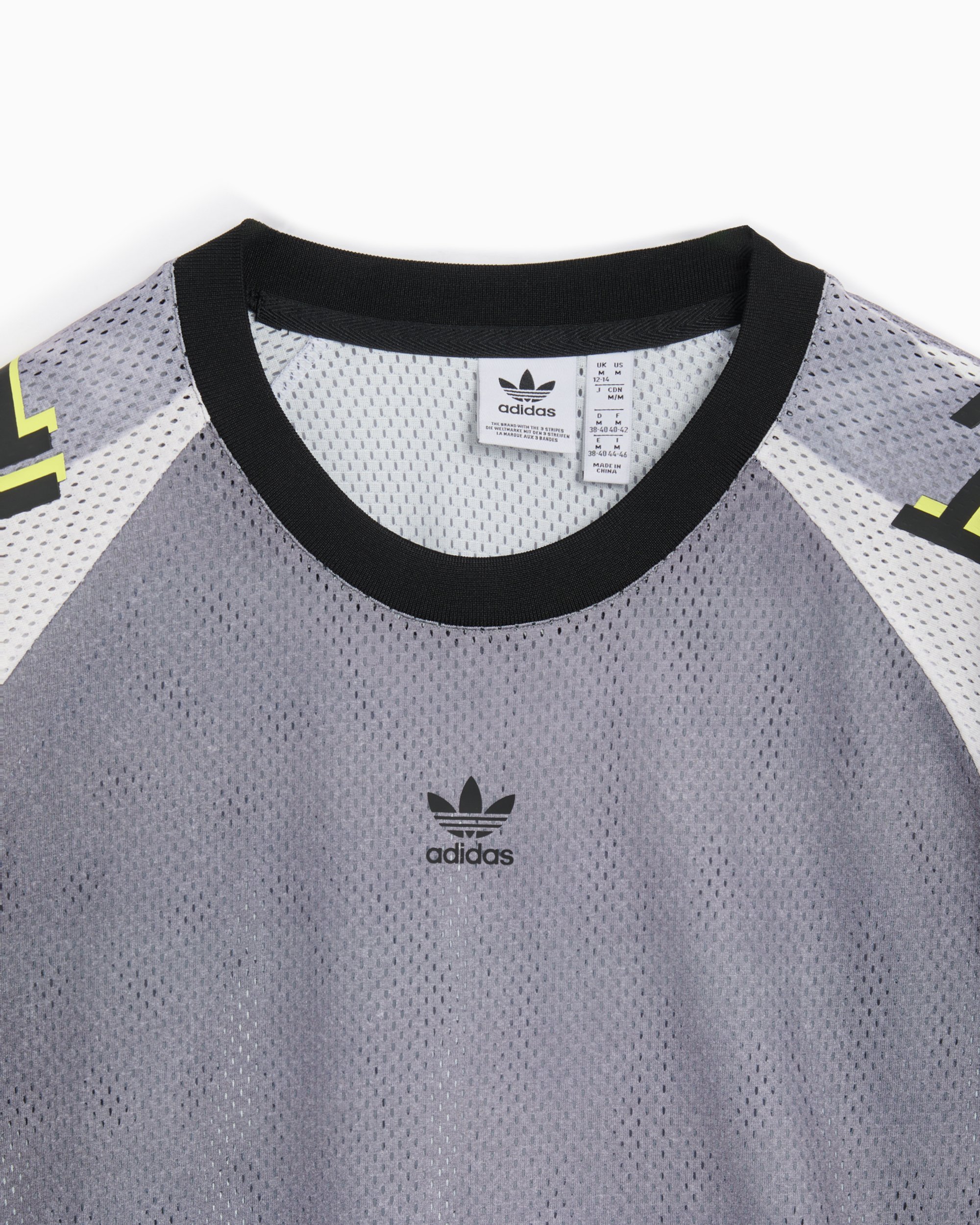adidas WOMENS OVERSIZED MESH TEE GRETWO （アディダス