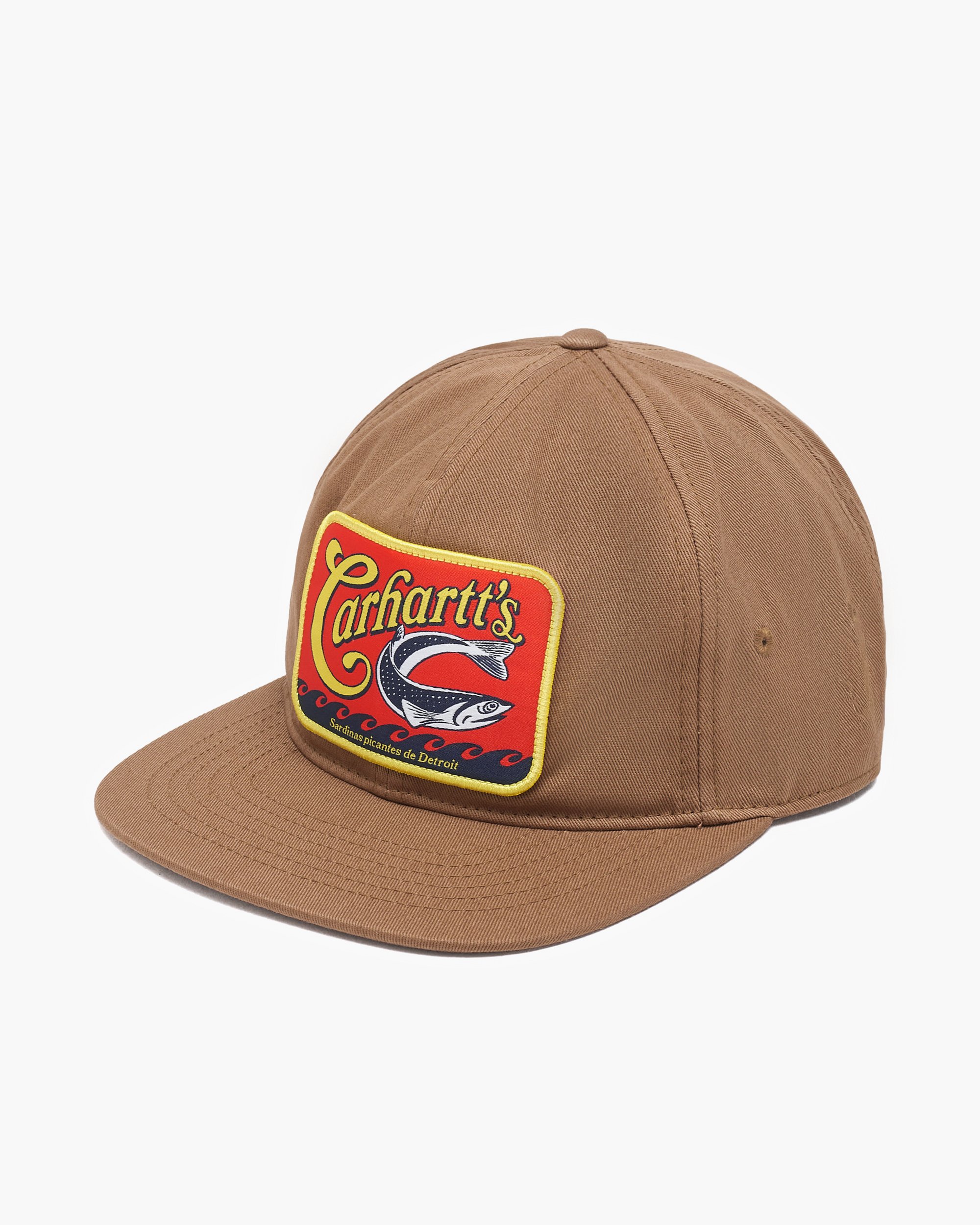 Carhartt WIP Sardinas Unisex Cap Brown I036021-HZXX | FOOTDISTRICT