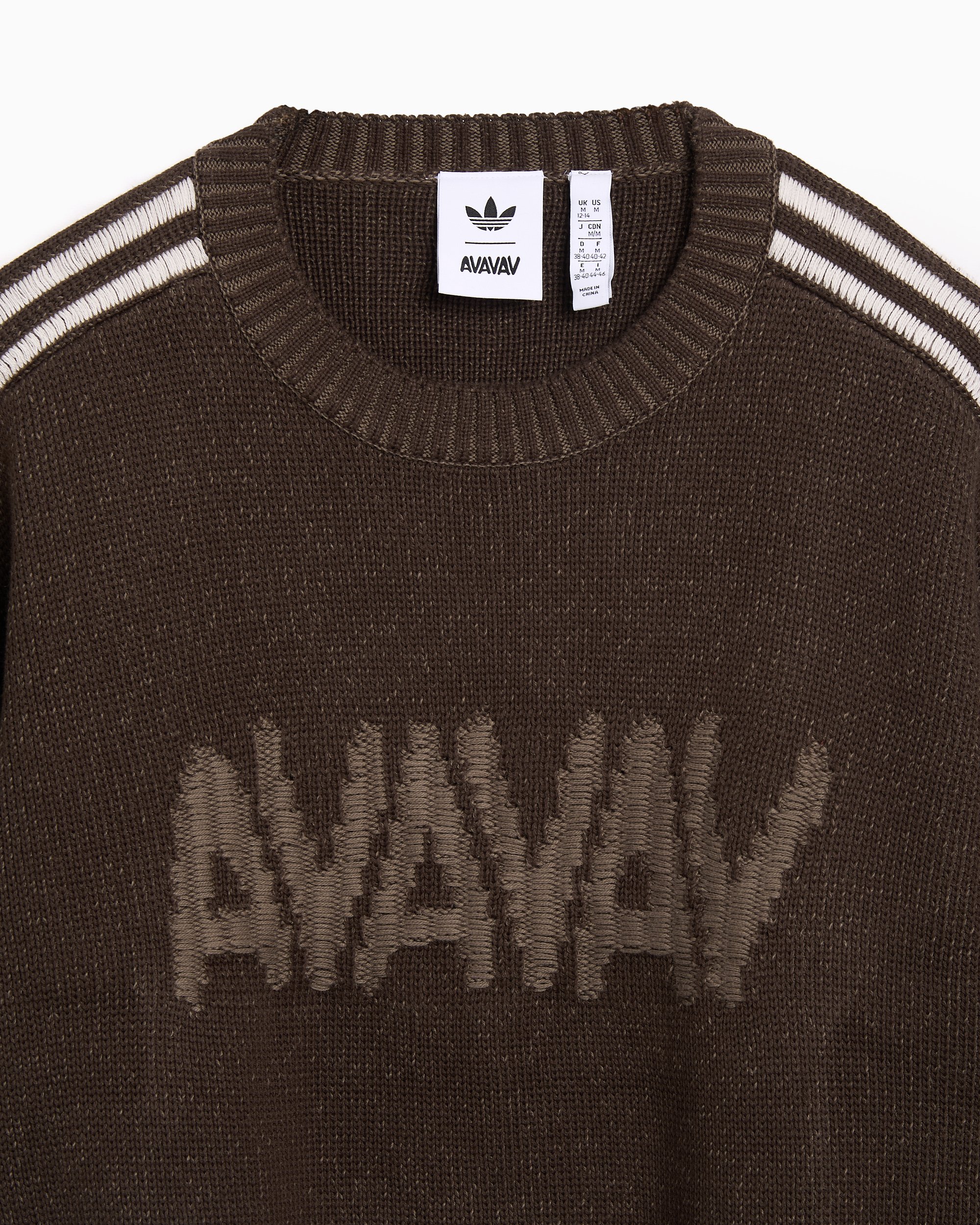 adidas Originals x AVAVAV Logo Oversize Women's Sweater Brown
