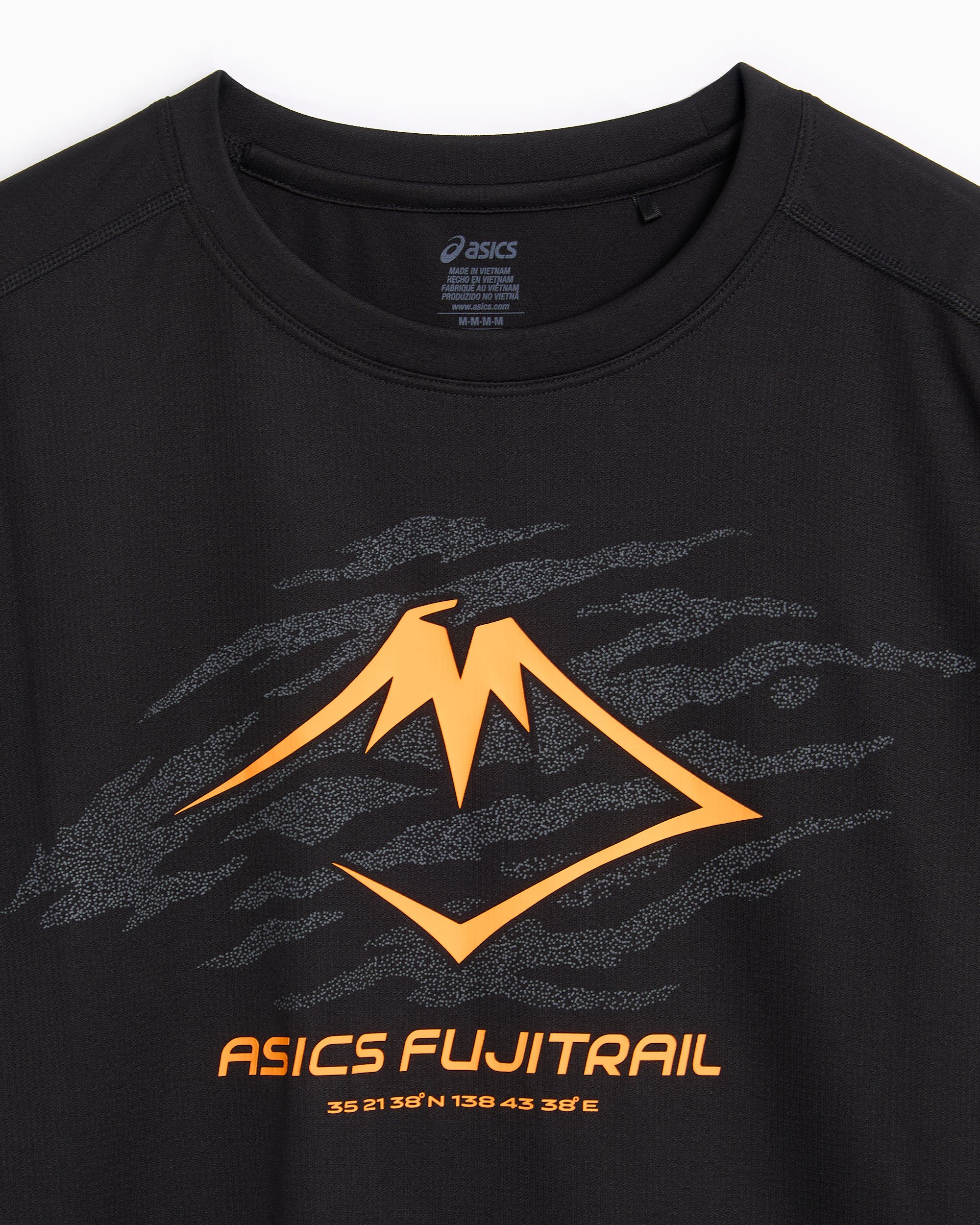 ASICS Fujitrail Logo Long-Sleeved Men's T-Shirt Black