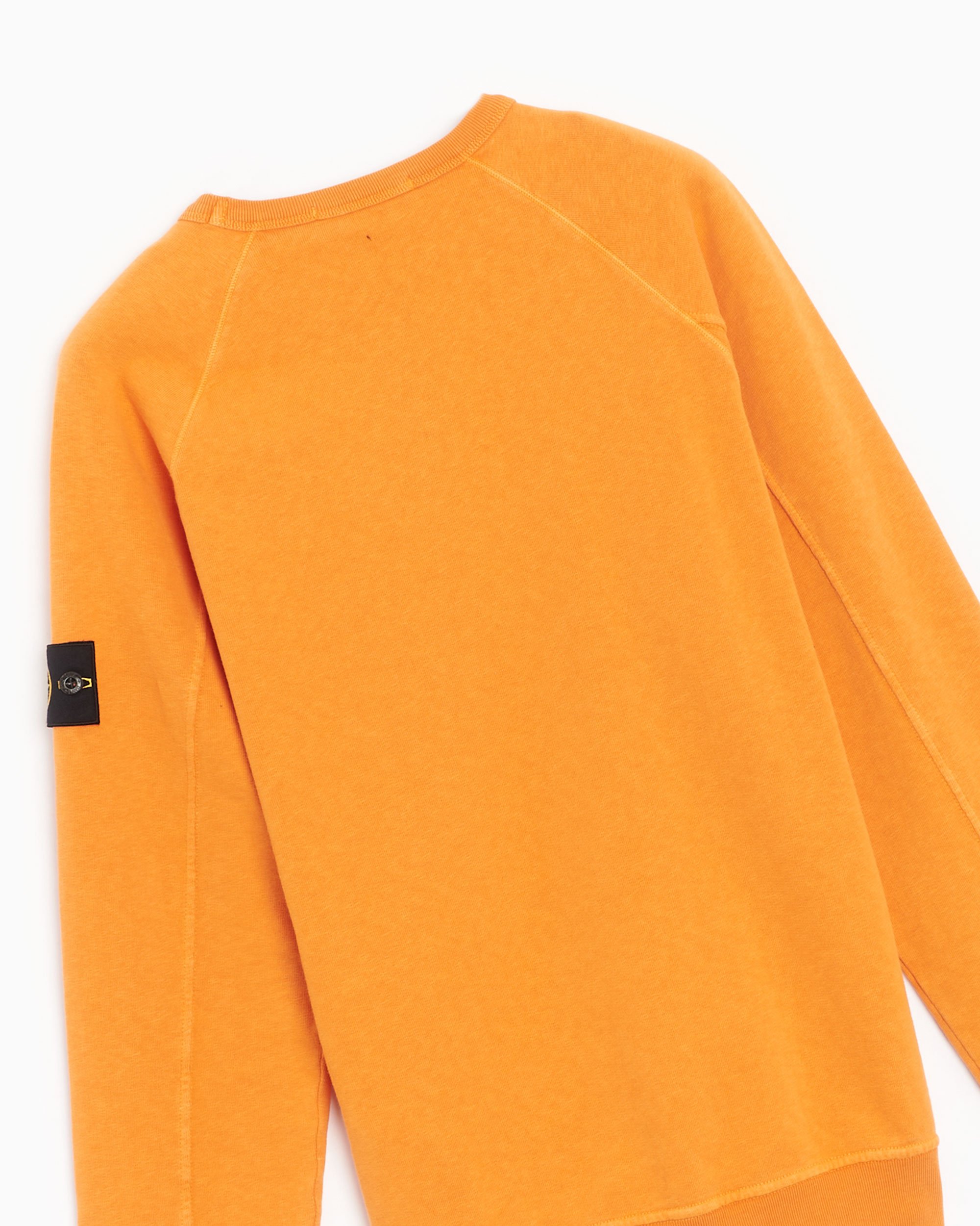 Stone island orange sweatshirt store