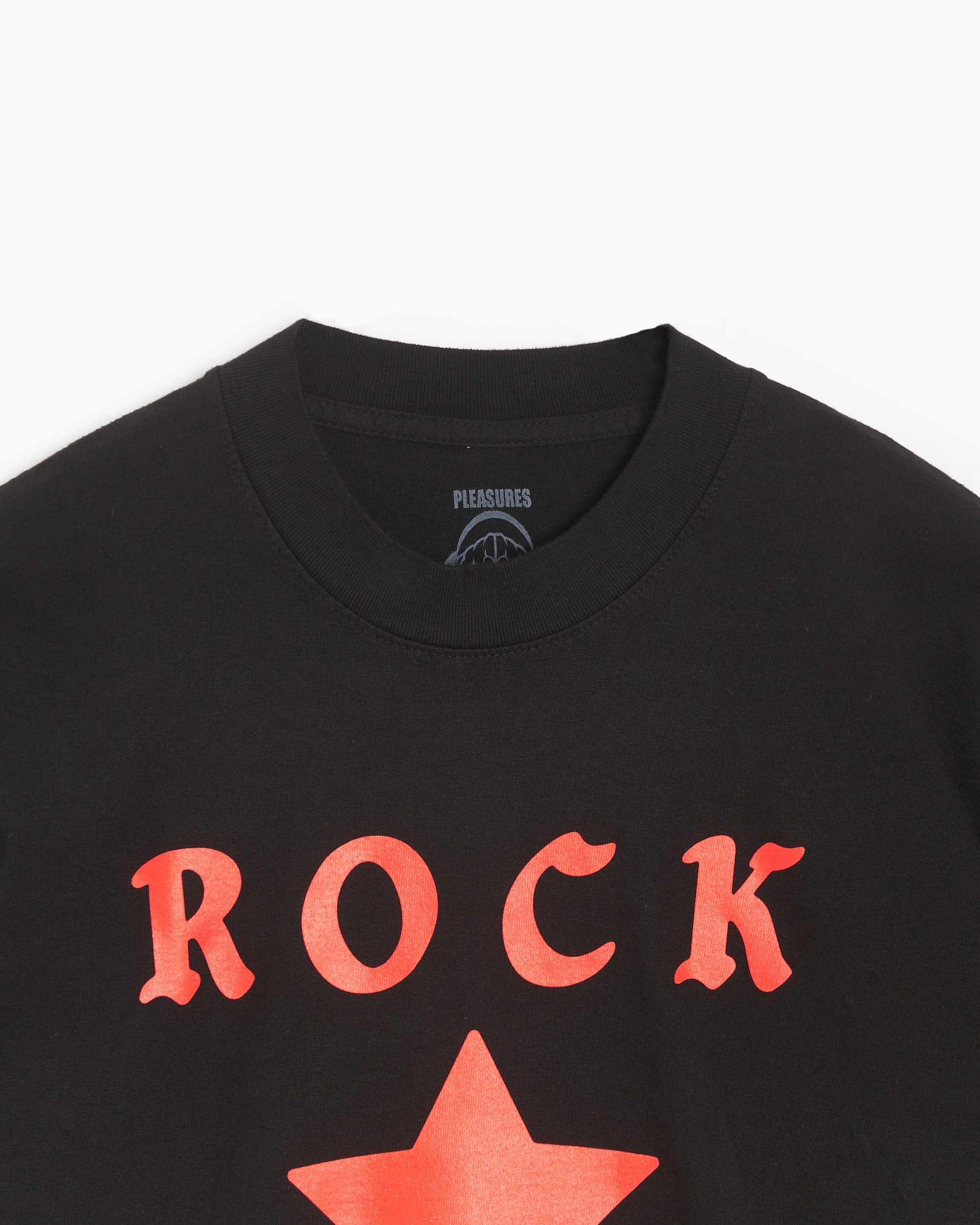 Pleasures x N.E.R.D. Rockstar Men's T-Shirt Black P23N004-BLACK 