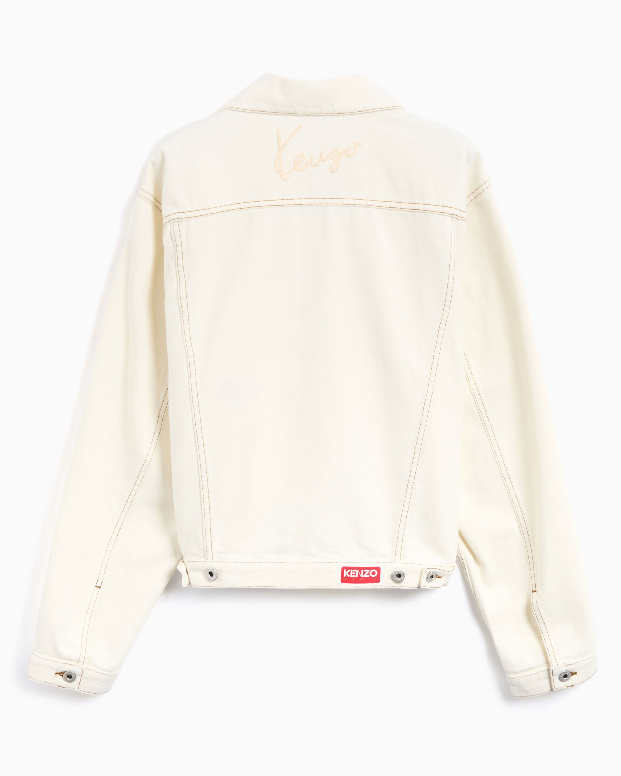 Kenzo Creations Men s Denim Jacket Blanco FE55DV3026W4 WT FOOTDISTRICT