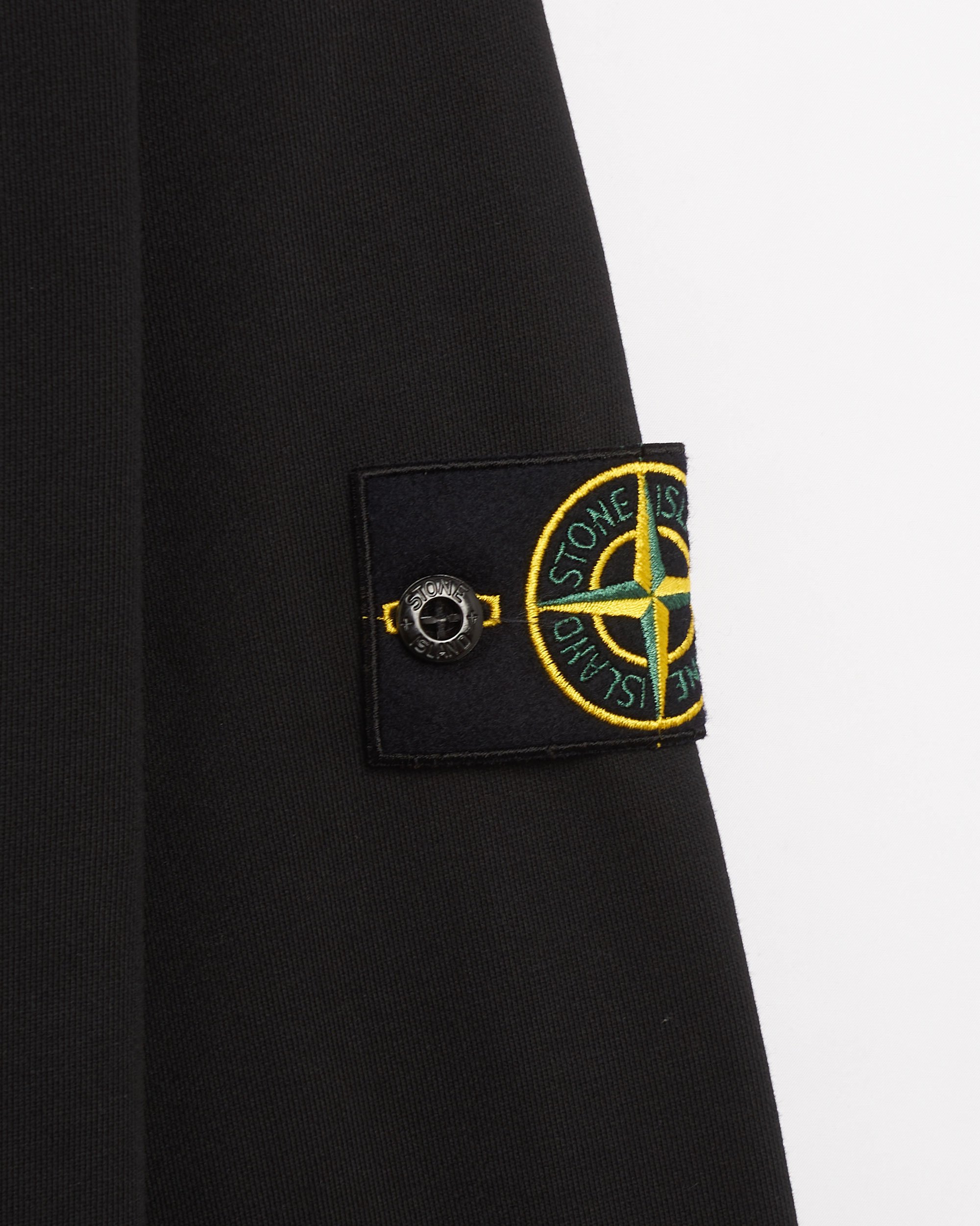 Stone Island Men s Half Zip Sweatshirt Black 801561951 A0029 FOOTDISTRICT