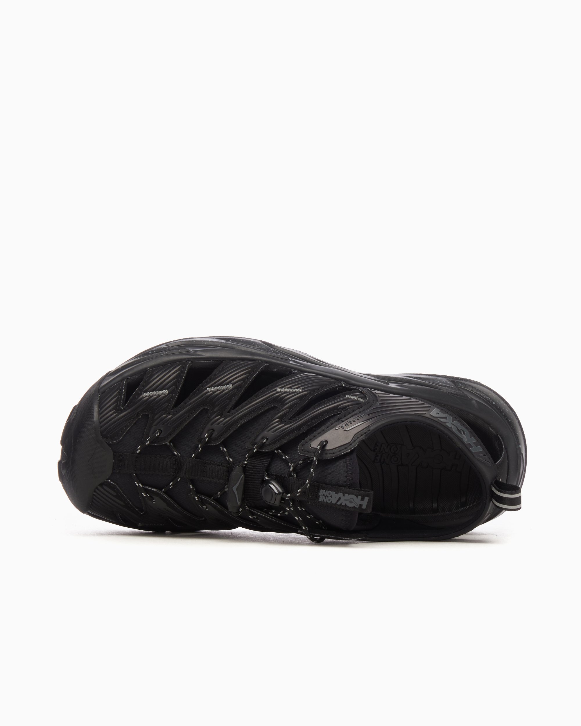 HOKA Hopara Hiking Sandals Black 1123112-BCS | FOOTDISTRICT