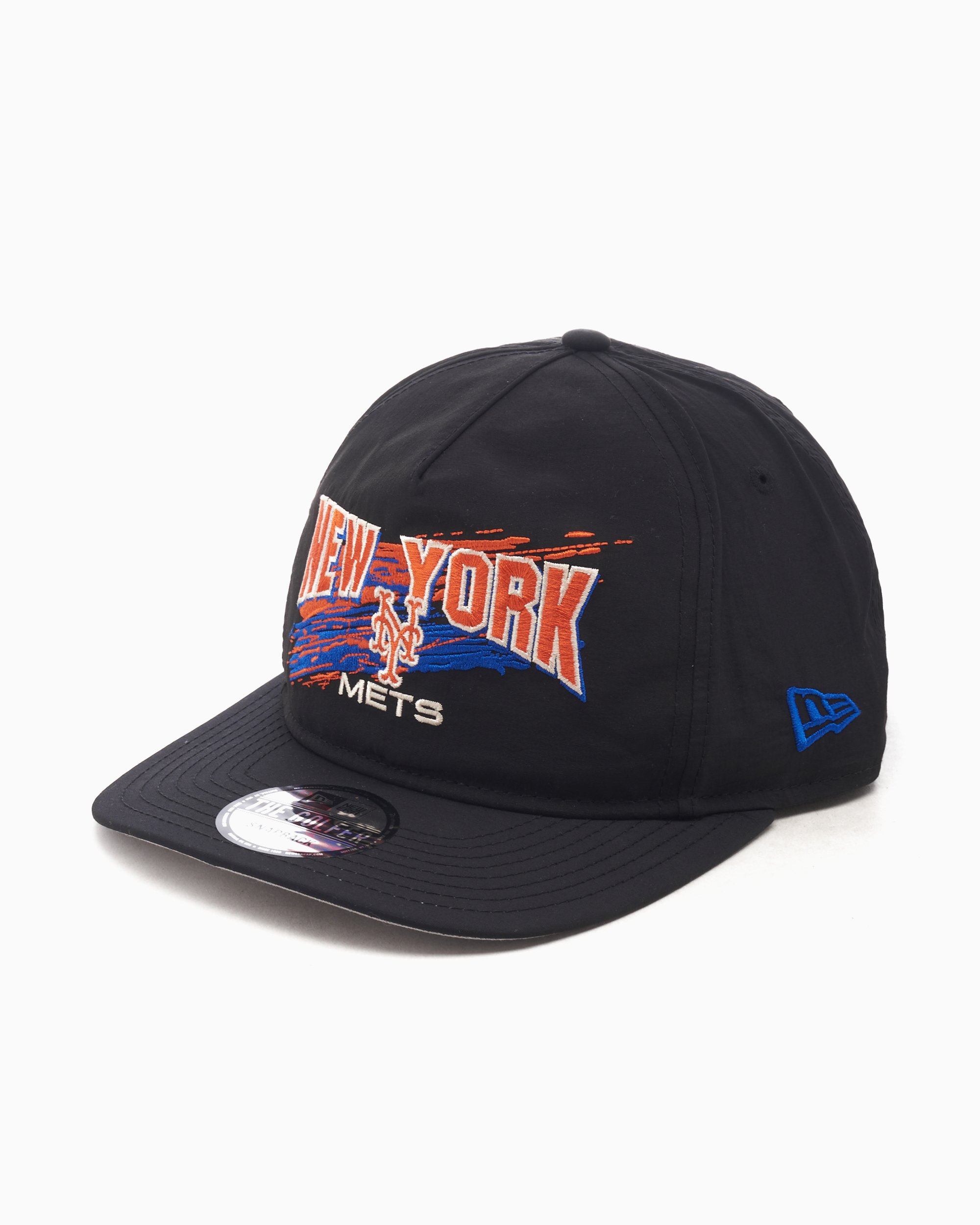New Era New York Mets Throwback Brush Unisex Cap Black