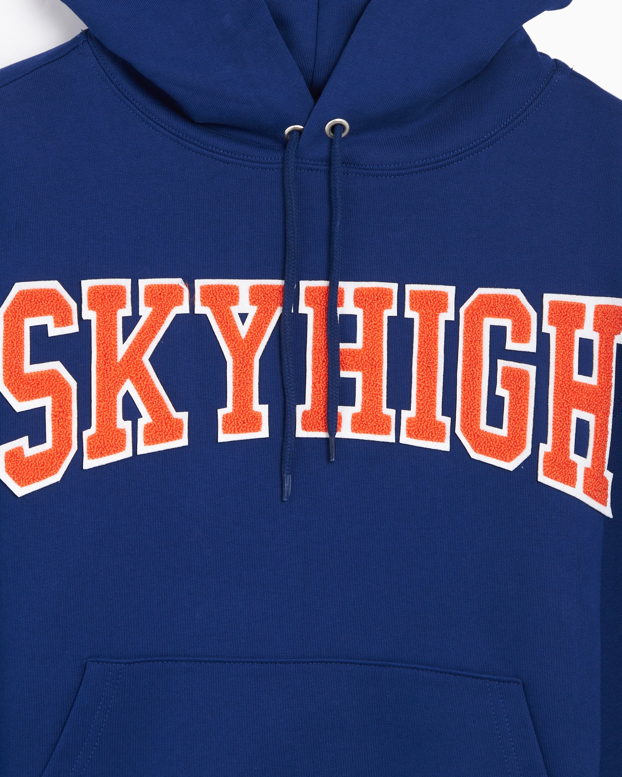 Sky High Farm Workwear Sky High Syracuse Men's Knit Hoodie Blau SHF06T023-1  | FOOTDISTRICT