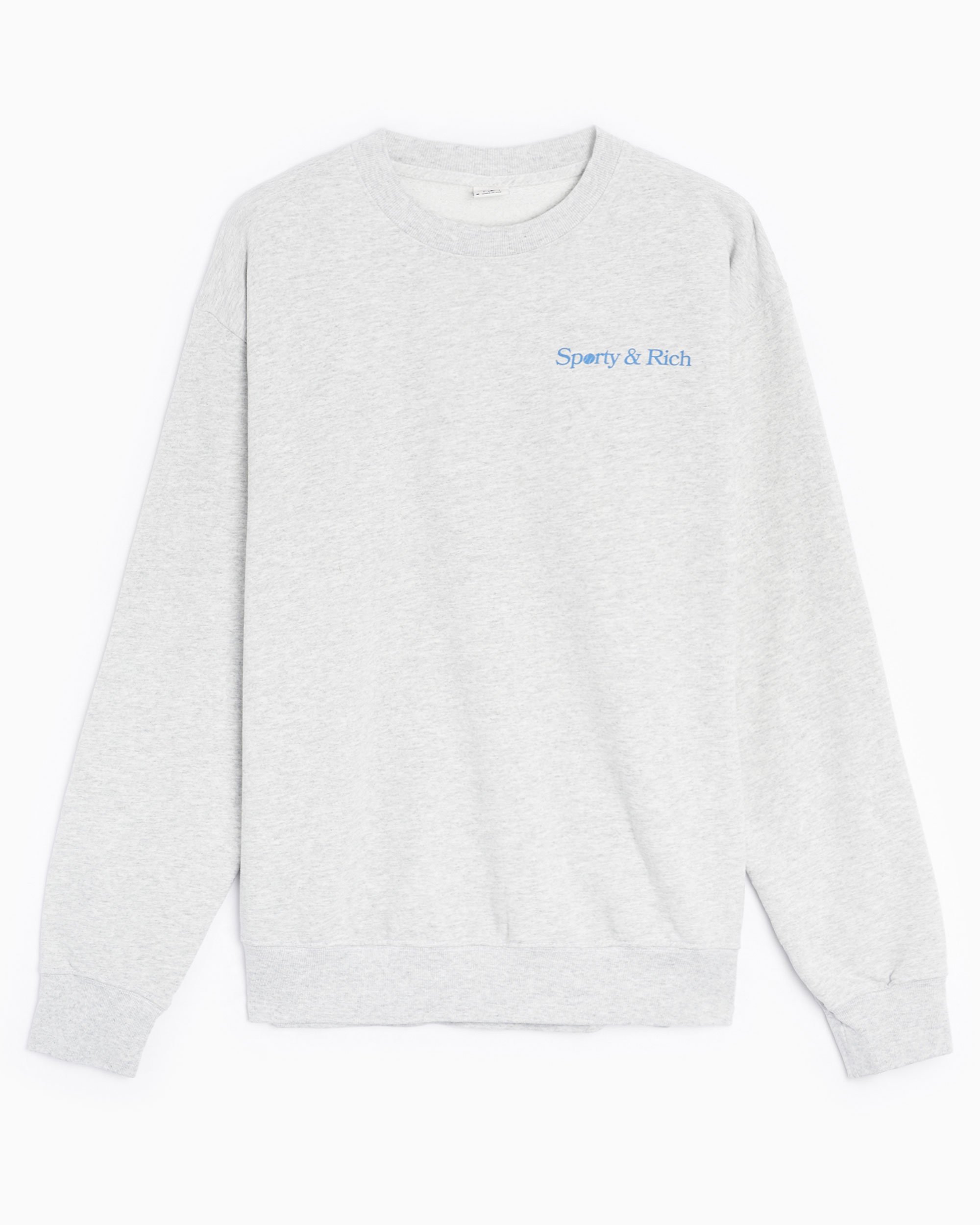 Sporty & Rich La Racquet Club Unisex Sweatshirt Gray CR874HG