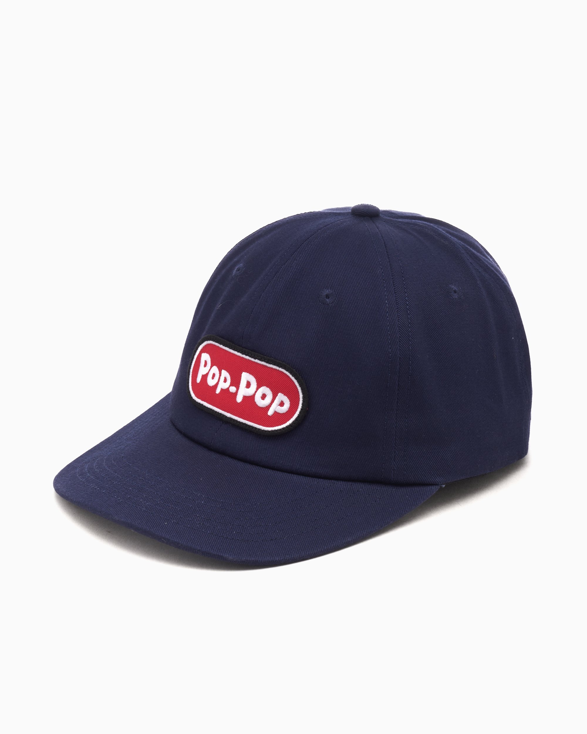 Pop Trading Company Poh Poh Applique Unisex Cap Blue