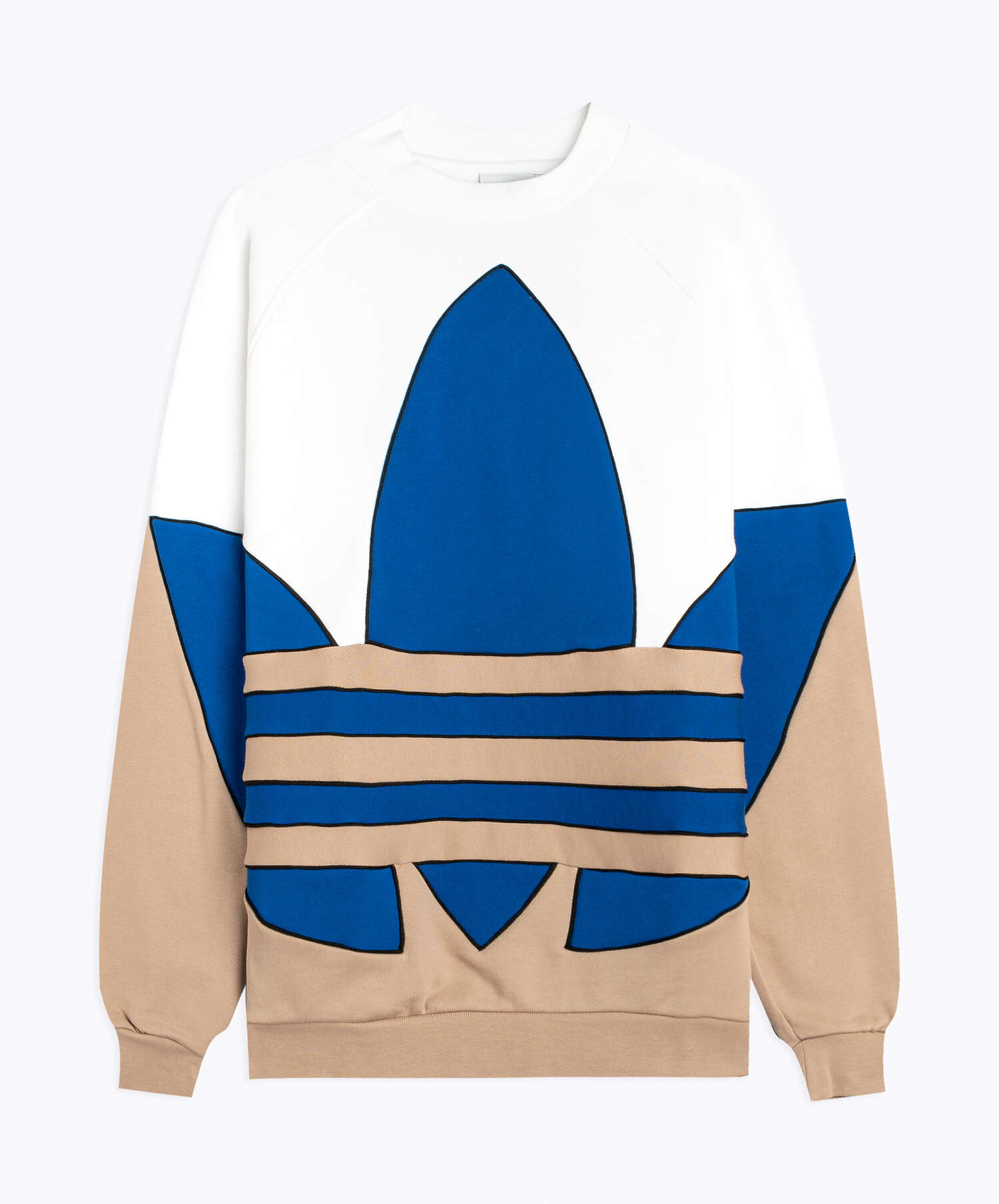 Felpa adidas big trefoil top