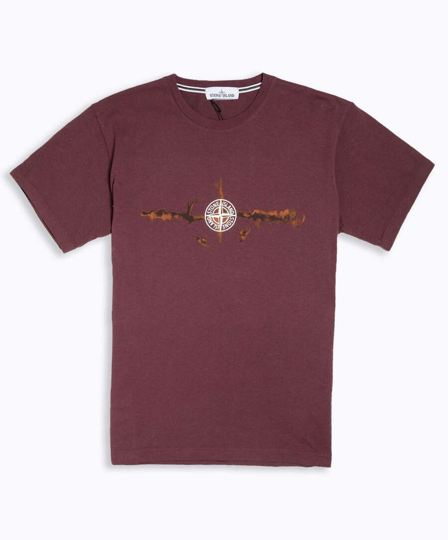 Stone island graphic outlet six t shirt