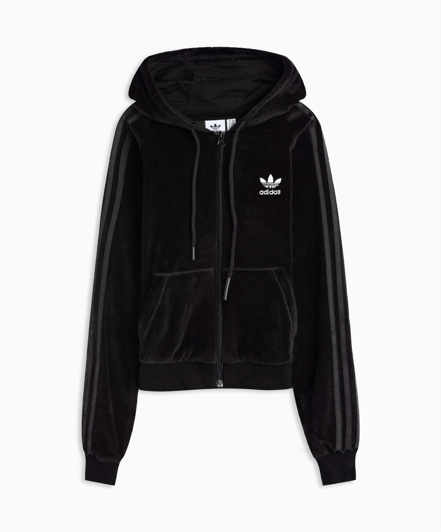 Veste adidas femme on sale noir et or
