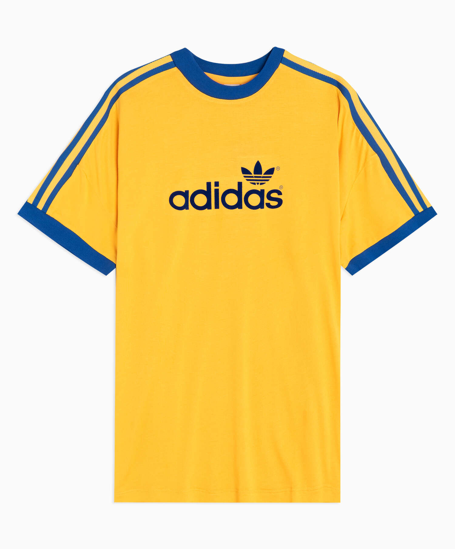 adidas Adicolor 70s 3 Stripes Oversize Dames T Shirt met Korte