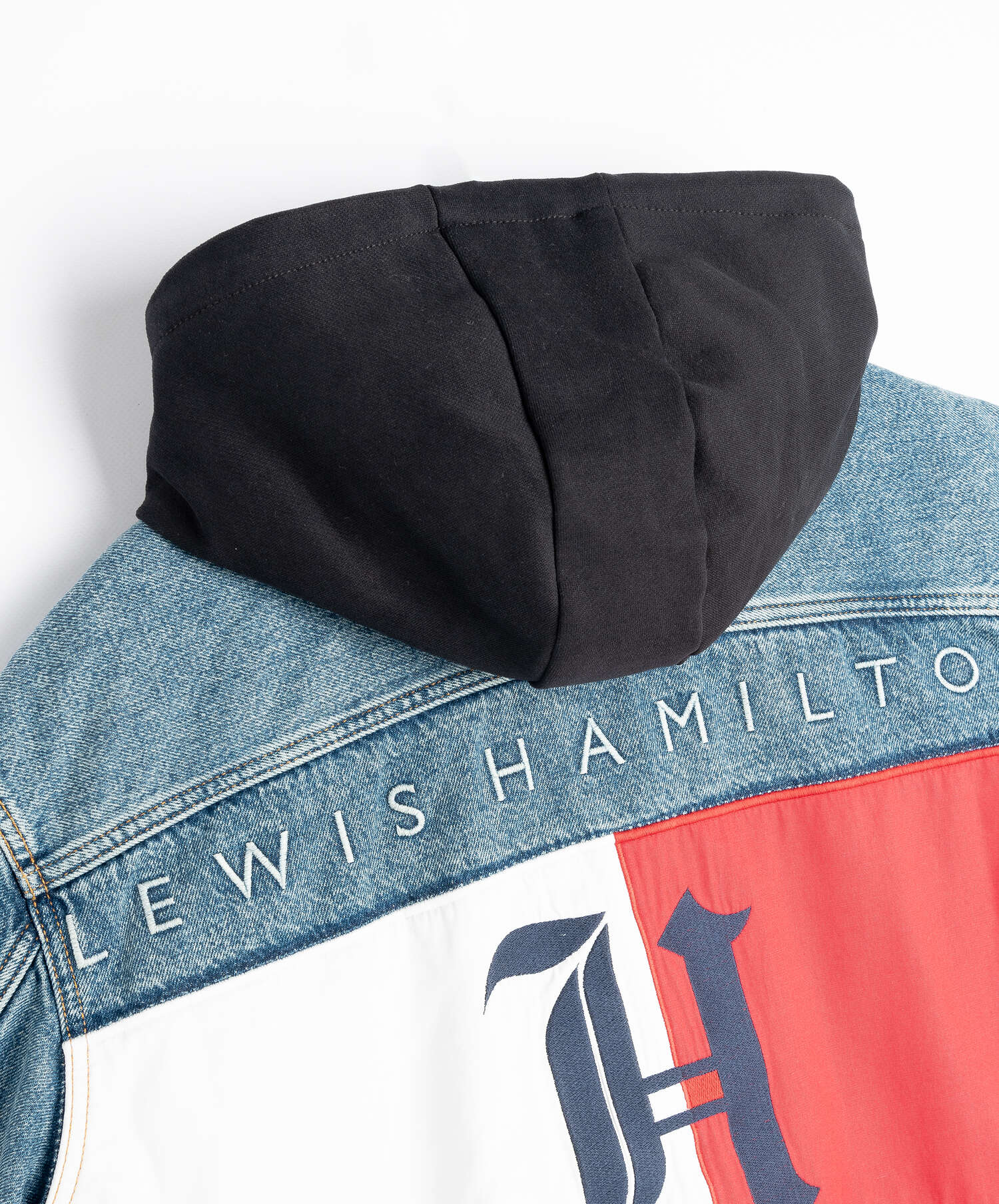 Lewis Hamilton x Tommy Hilfiger Oversized Denim Men s Jacket Multi MW0MW153031BA FOOTDISTRICT