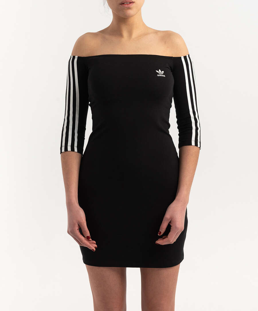 Vestido adidas sale off the shoulder