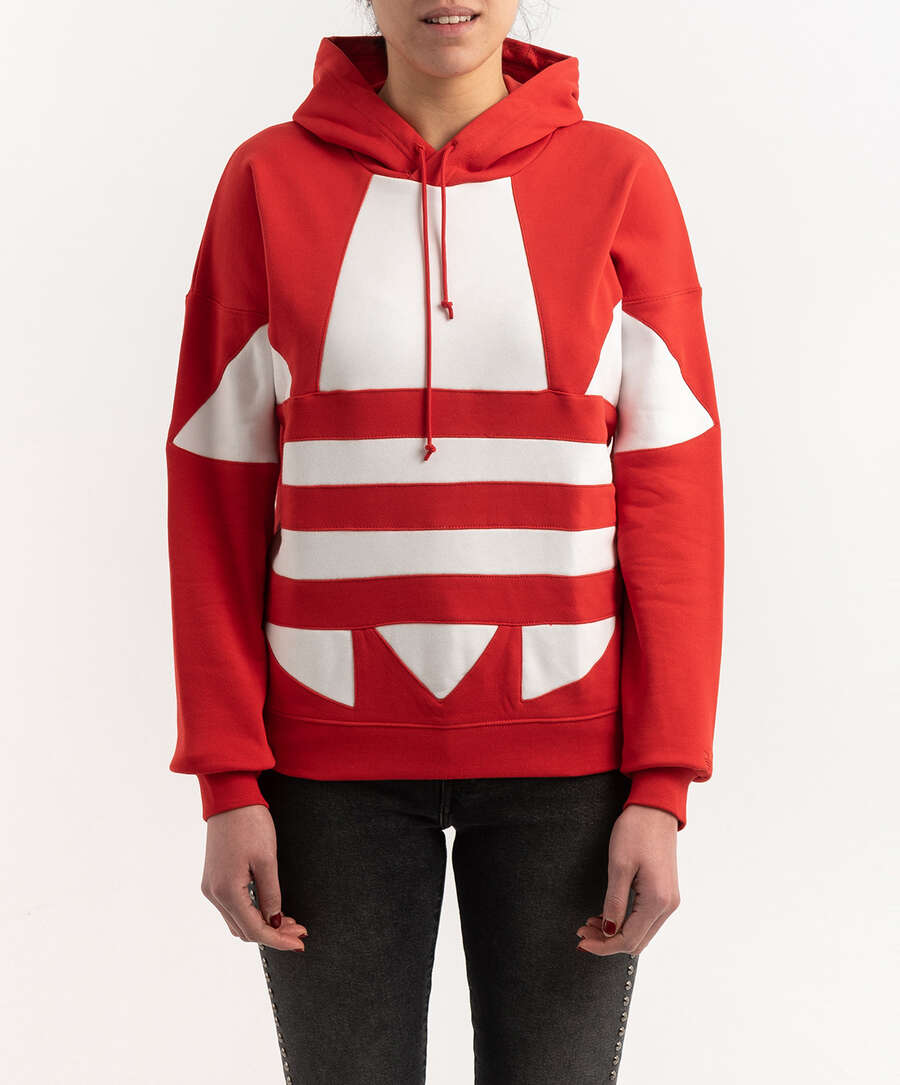 Adidas lrg hot sale logo hoodie