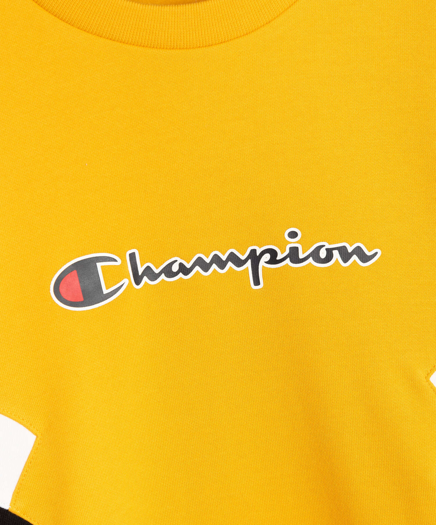 Sweat champion deals jaune homme