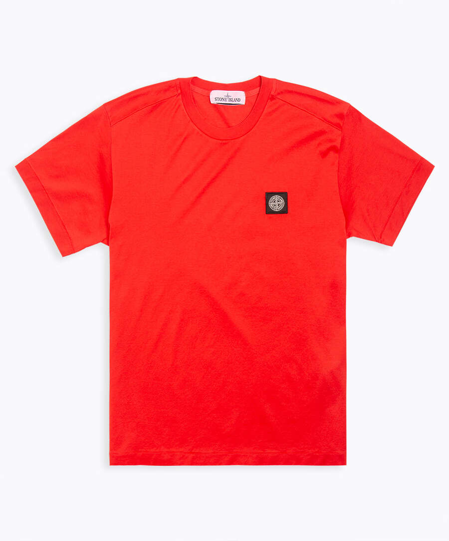 Stone island patch hot sale logo t shirt