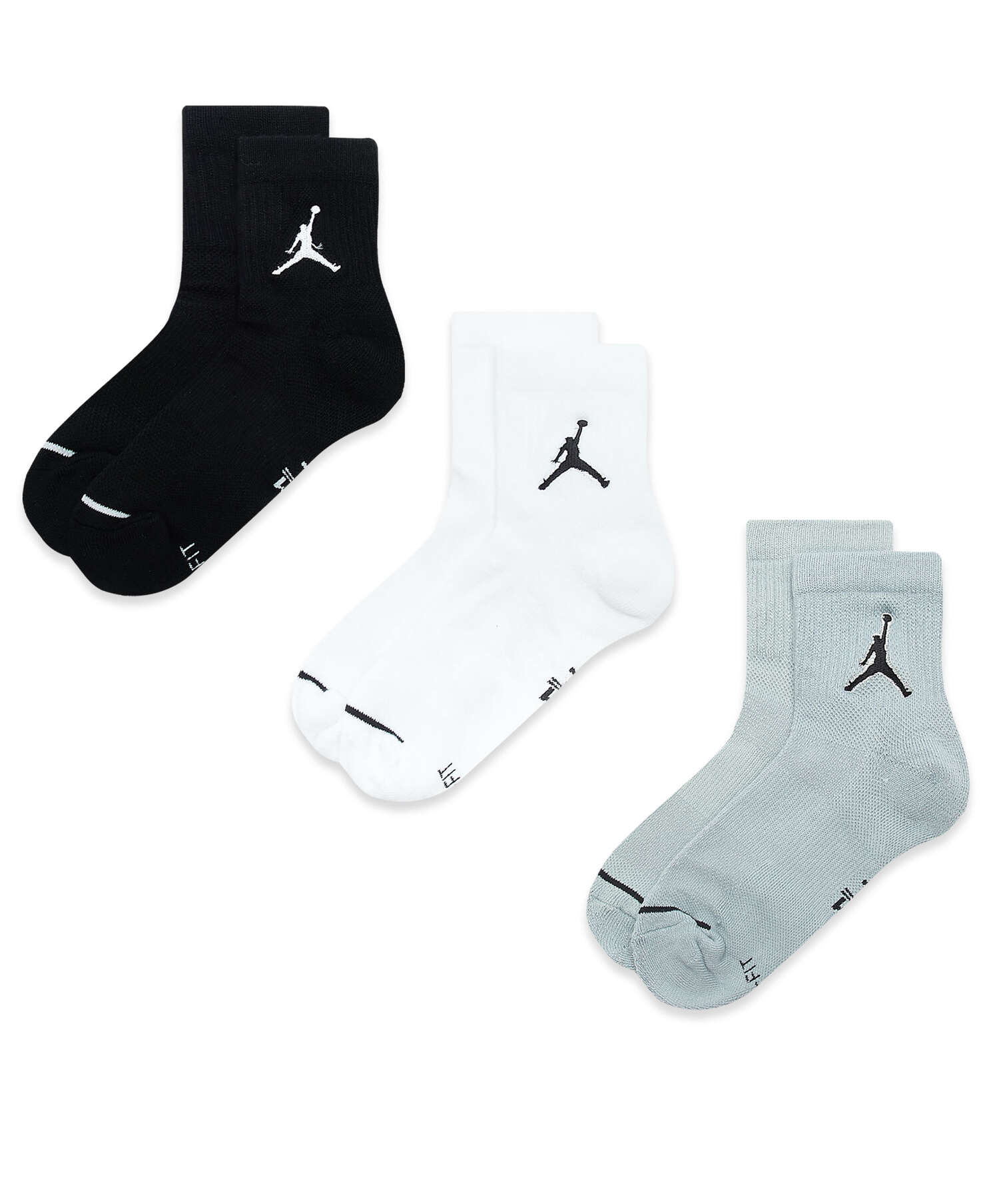 Jordan jumpman quarter best sale socks