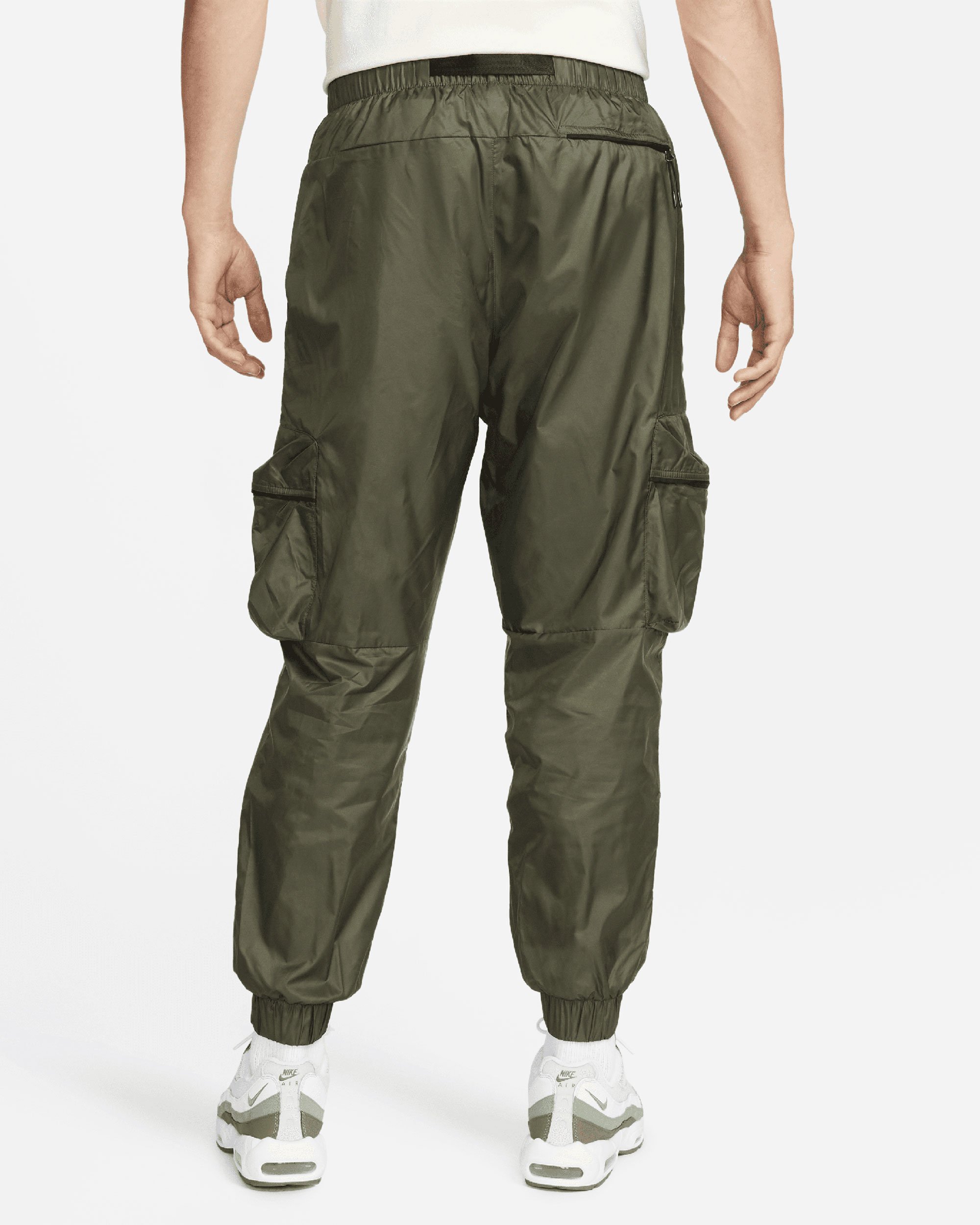 Nike Tech Men s Lined Woven Pants Green FB7911 325 FOOTDISTRICT