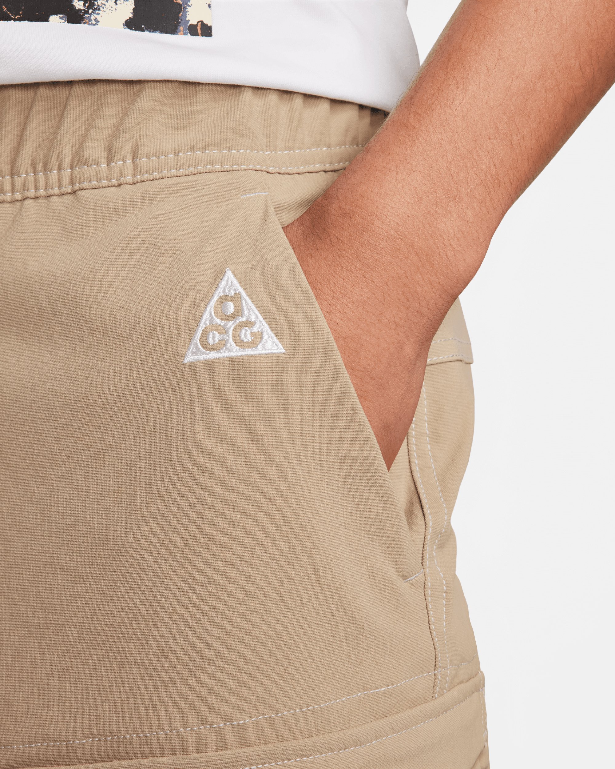Nike ACG Smith Summit Men s Zip Off Cargo Pants Beige FN0428 247 FOOTDISTRICT