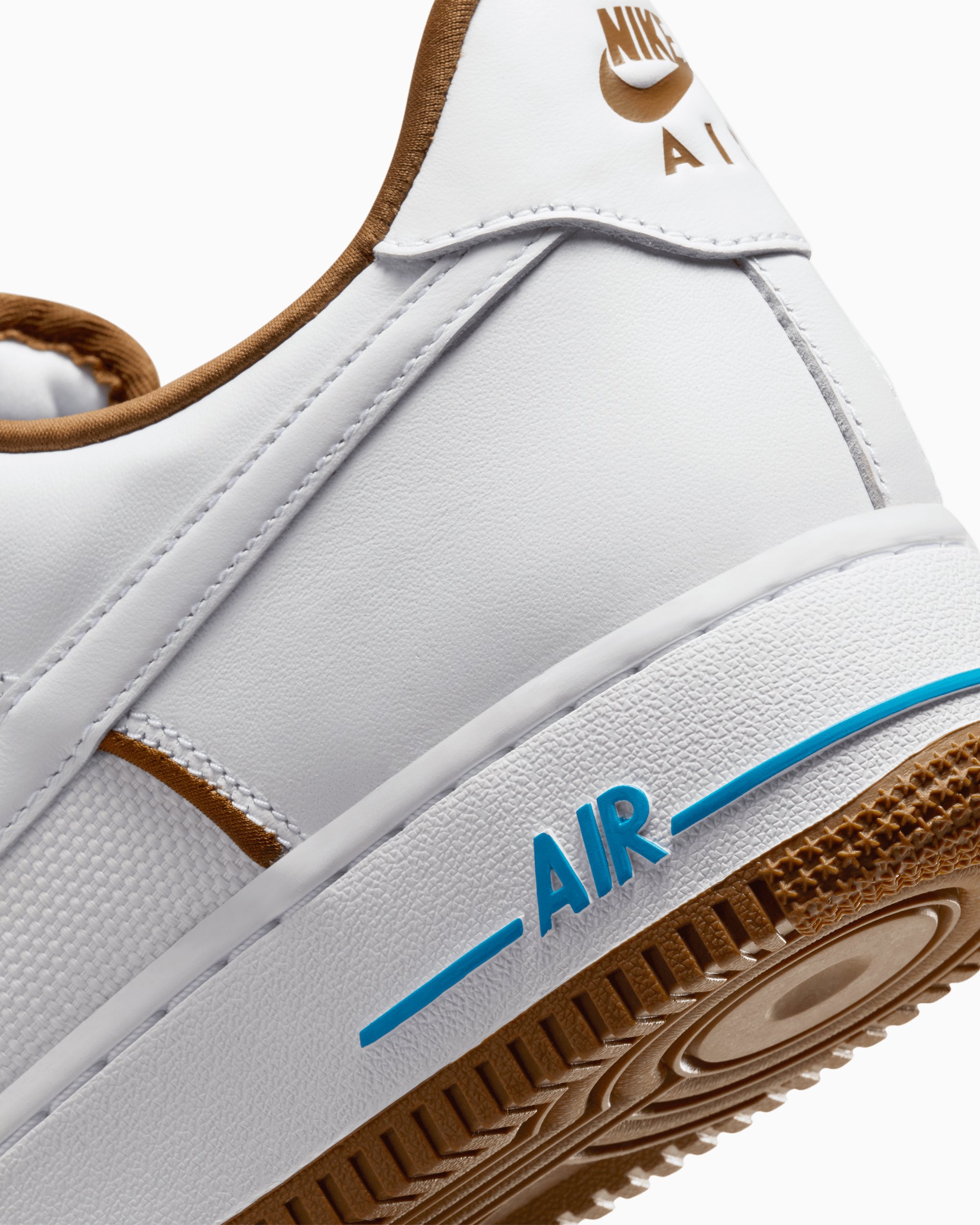 Air force 1 white blue orange store
